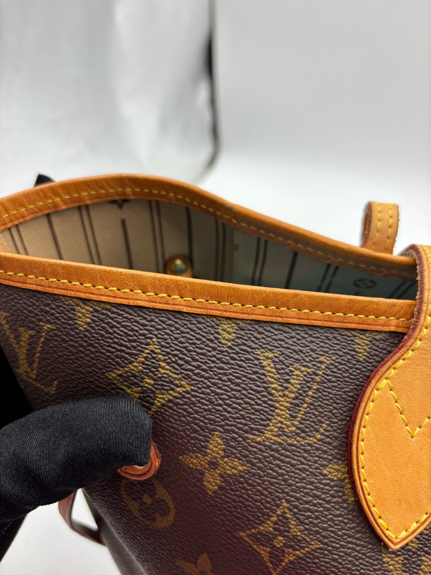 Louis Vuitton - Neverfull MM - Synthetic - Brown - (medium)