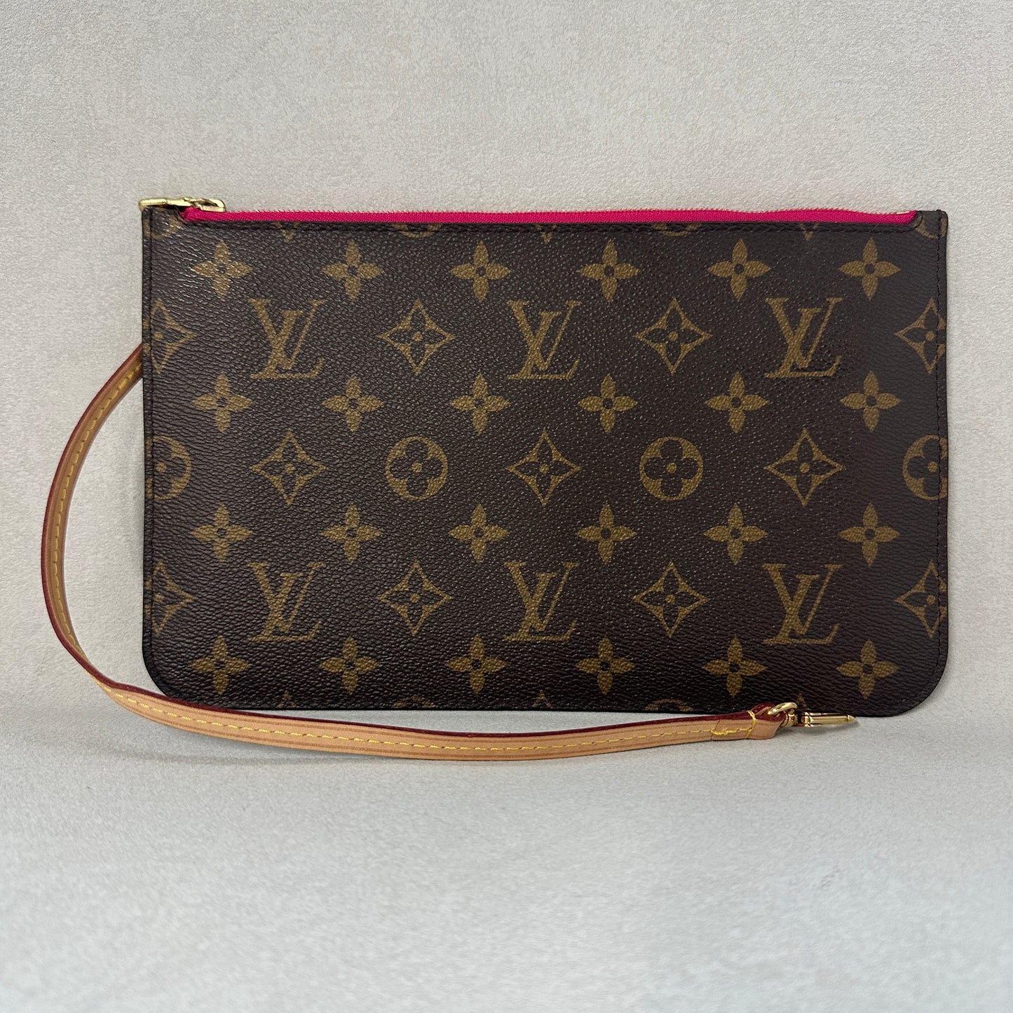 Louis Vuitton - Neverfull Pouch - Cloth - Brown - (mini)