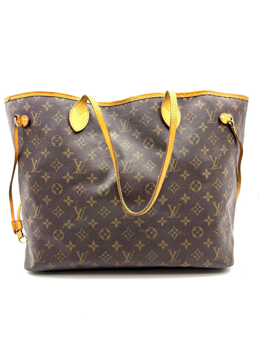 Louis Vuitton - Neverfull - Synthetic - Brown - (Large)