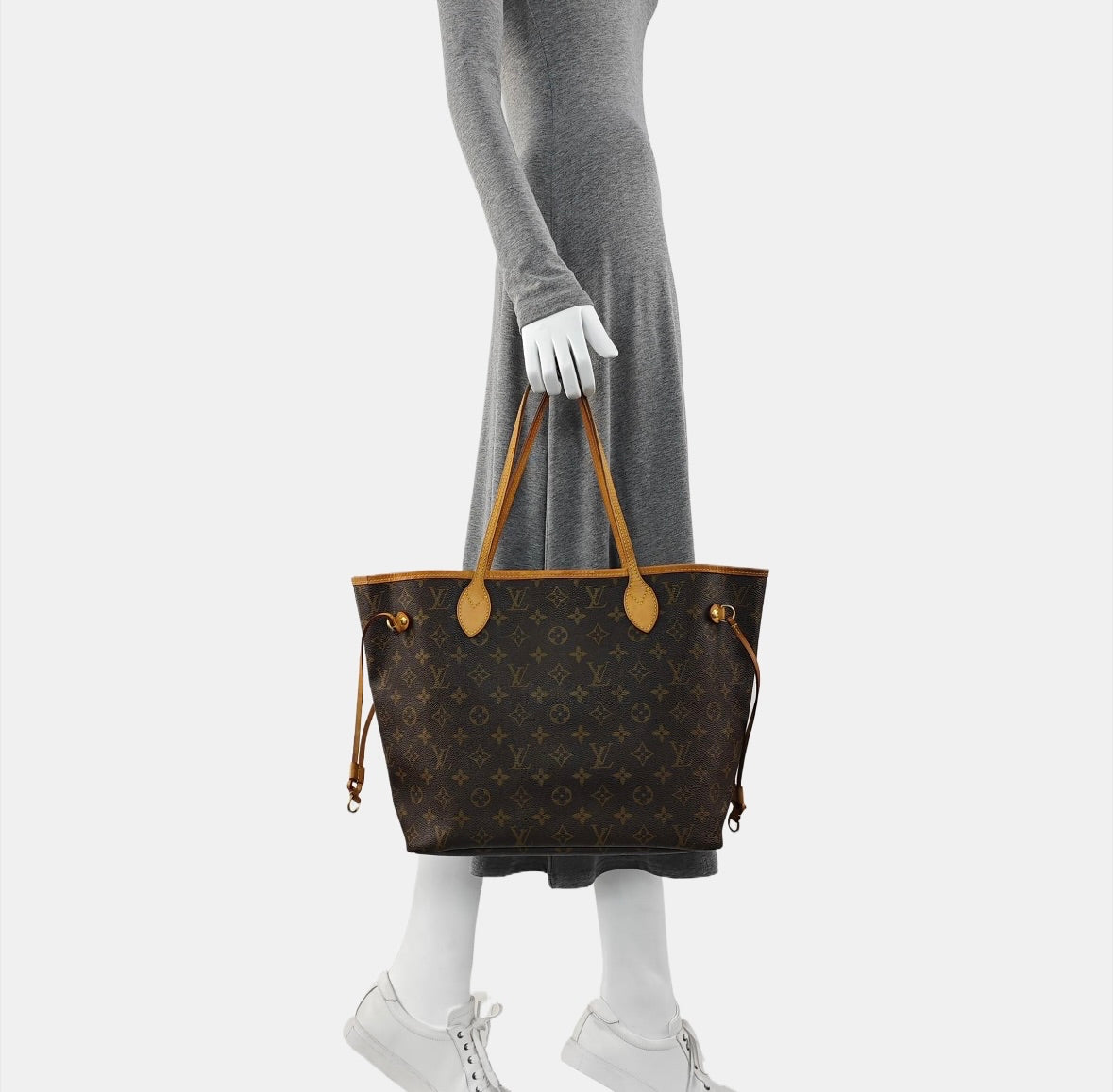 Louis Vuitton - Neverfull - Synthetic - Brown - (large)