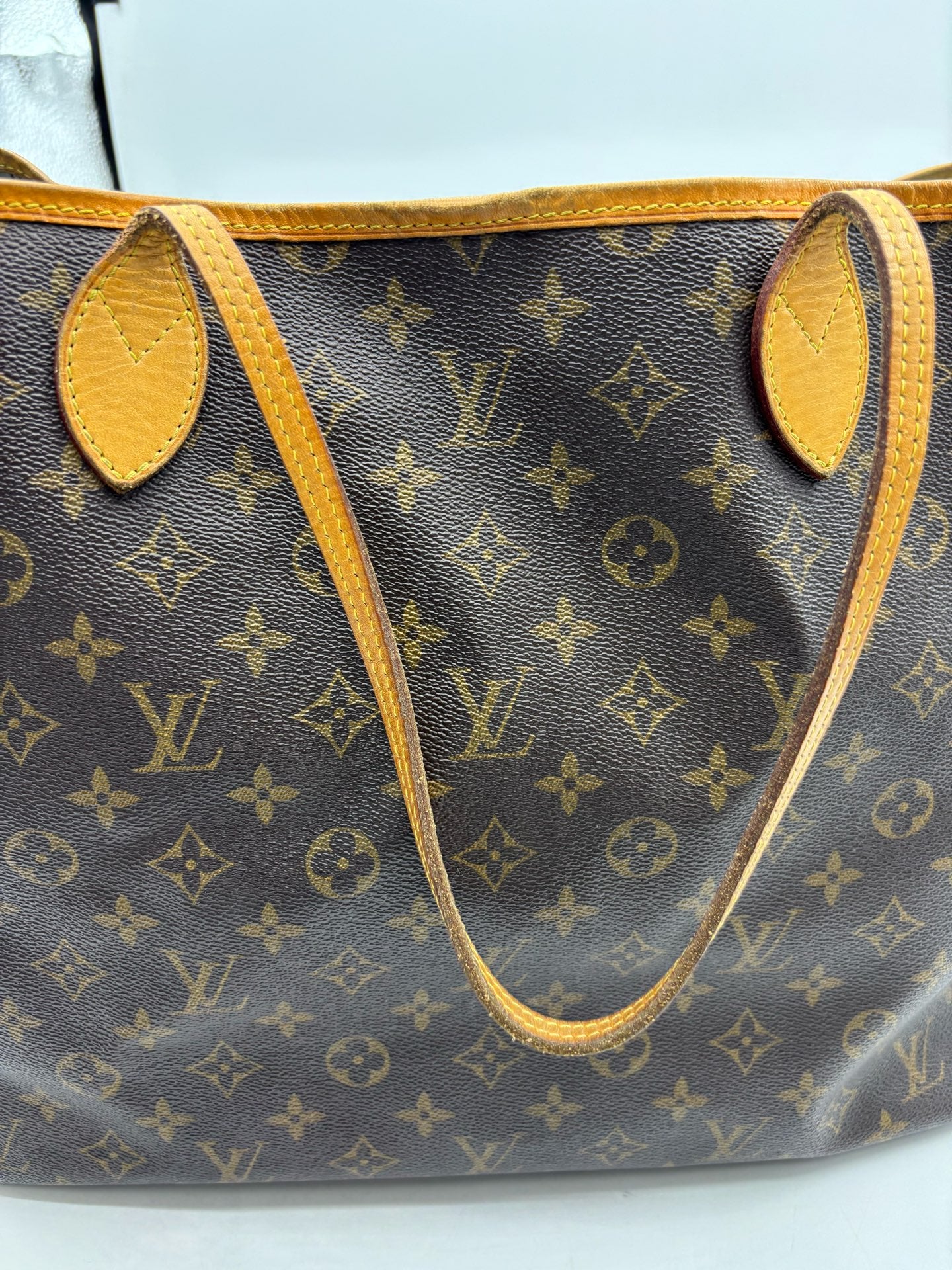 Louis Vuitton - Neverfull - Synthetic - Brown - (Large)