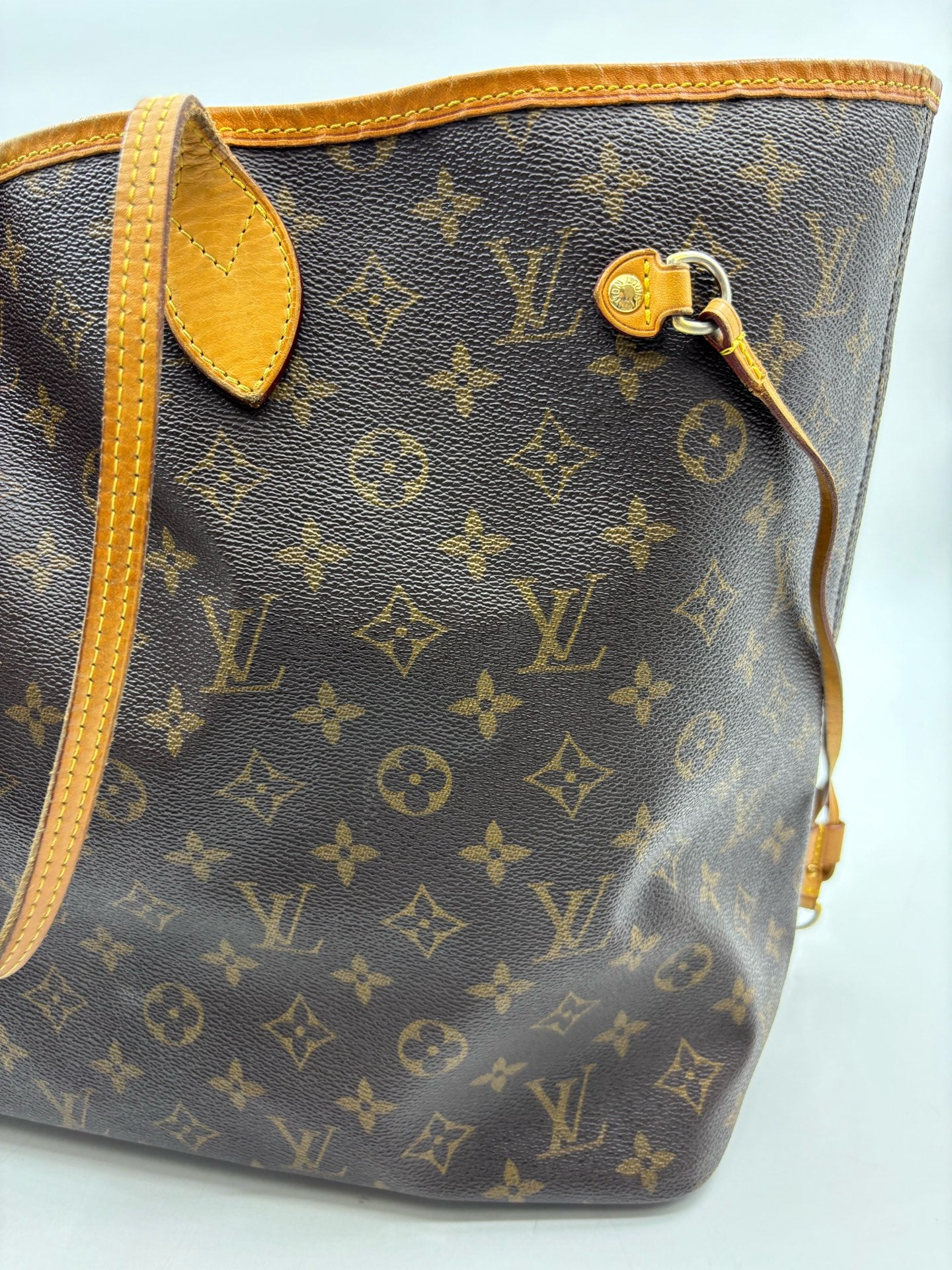 Louis Vuitton - Neverfull - Synthetic - Brown - (Large)