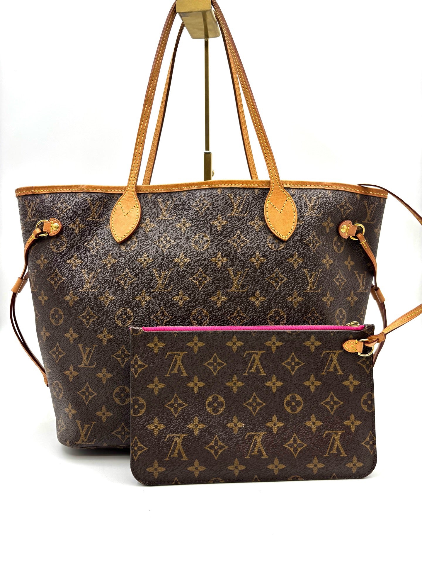 Louis Vuitton - Neverfull - Synthetic - Brown - (medium)