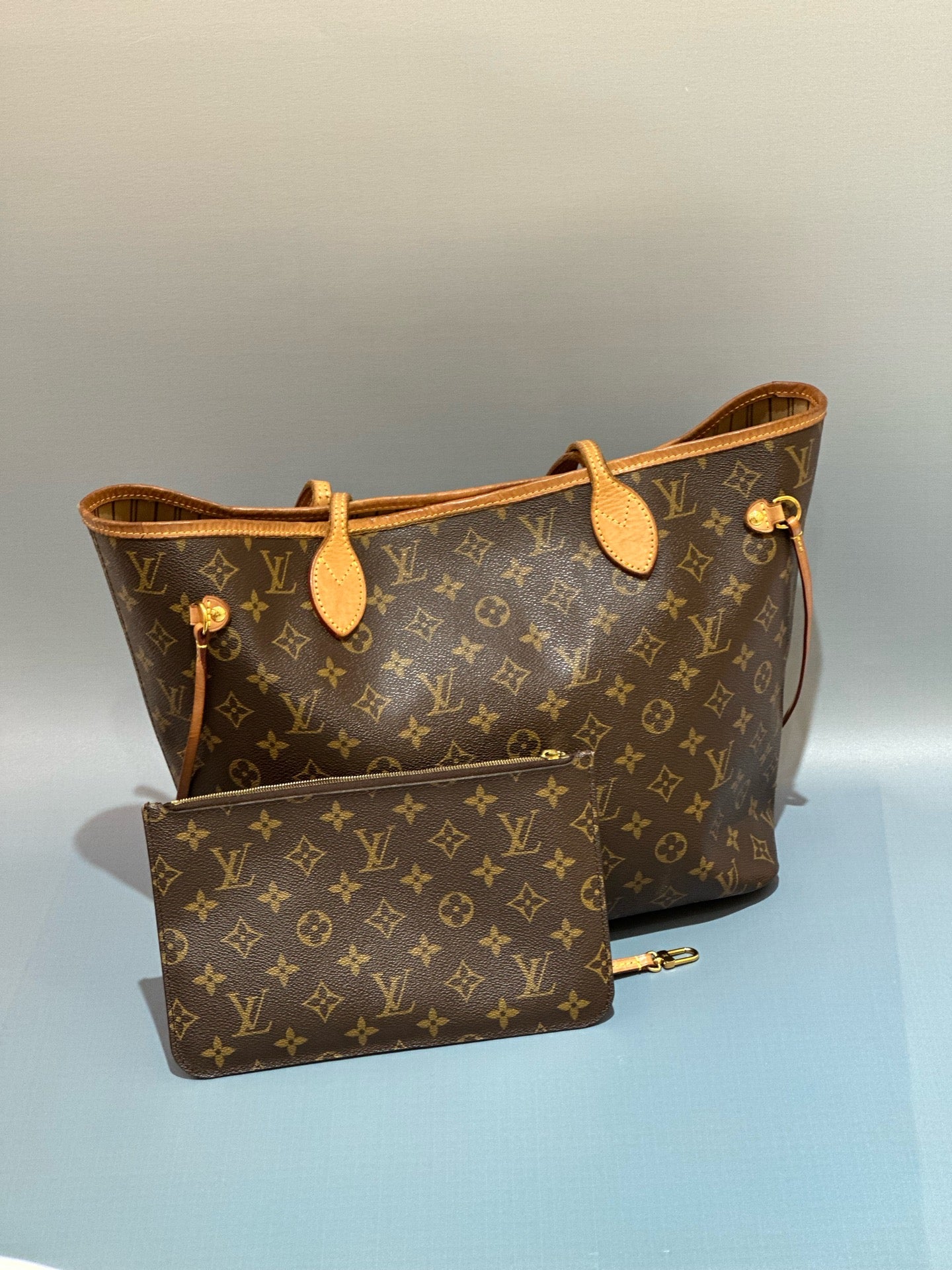 Louis Vuitton - Neverfull - Synthetic - Brown - (Medium)
