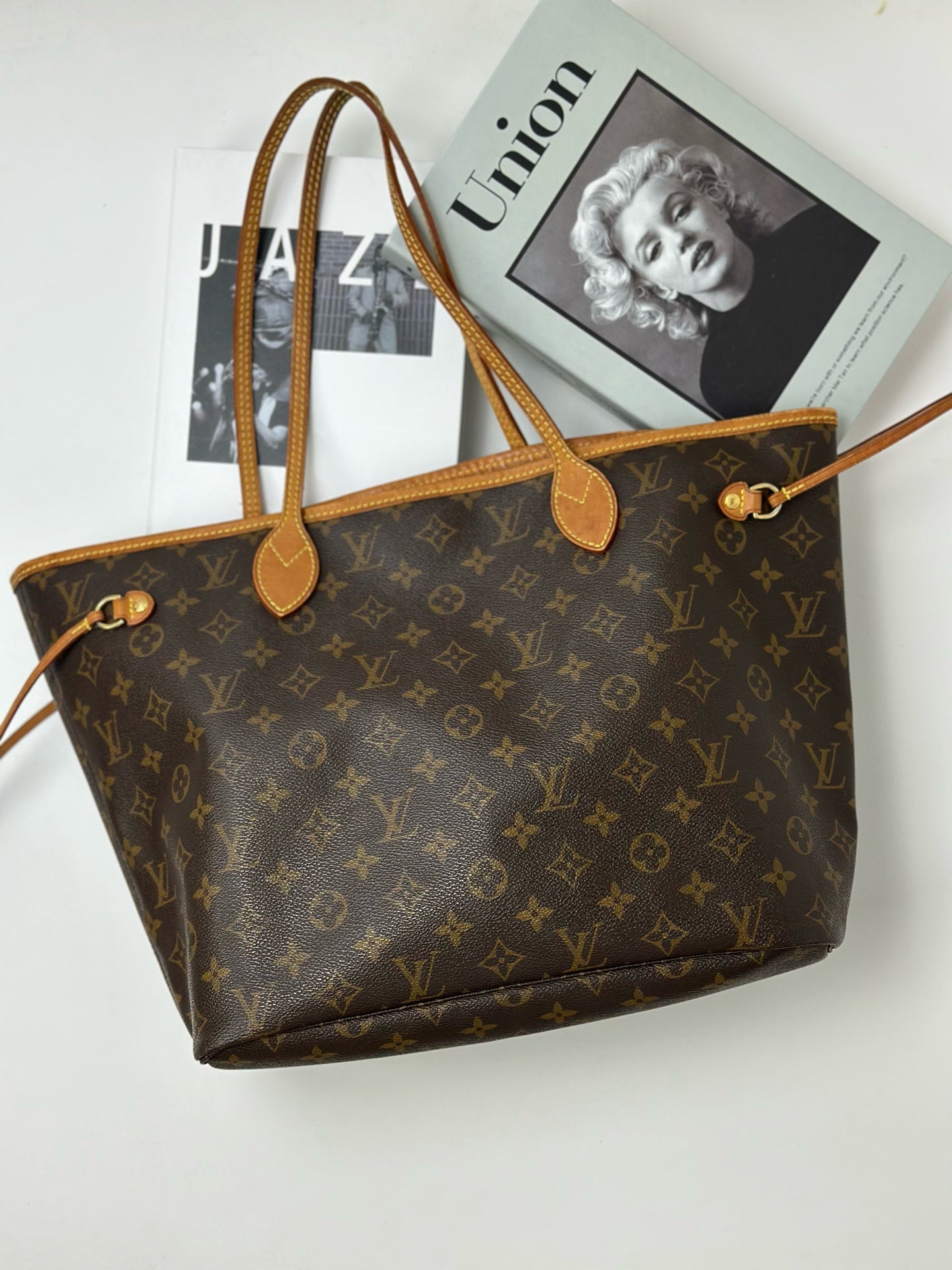 Louis Vuitton - Neverfull - Synthetic - Brown - (medium)