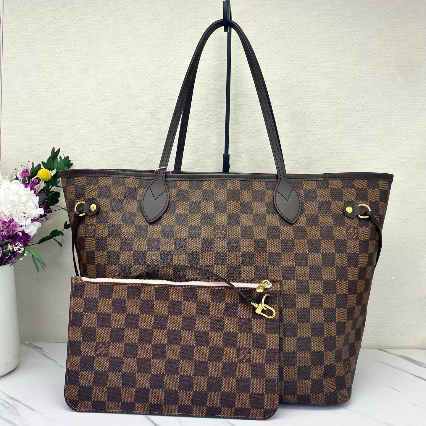 Louis Vuitton - Neverfull - Synthetic - Brown - (medium)