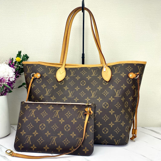 Louis Vuitton - Neverfull - Synthetic - Brown - (medium)