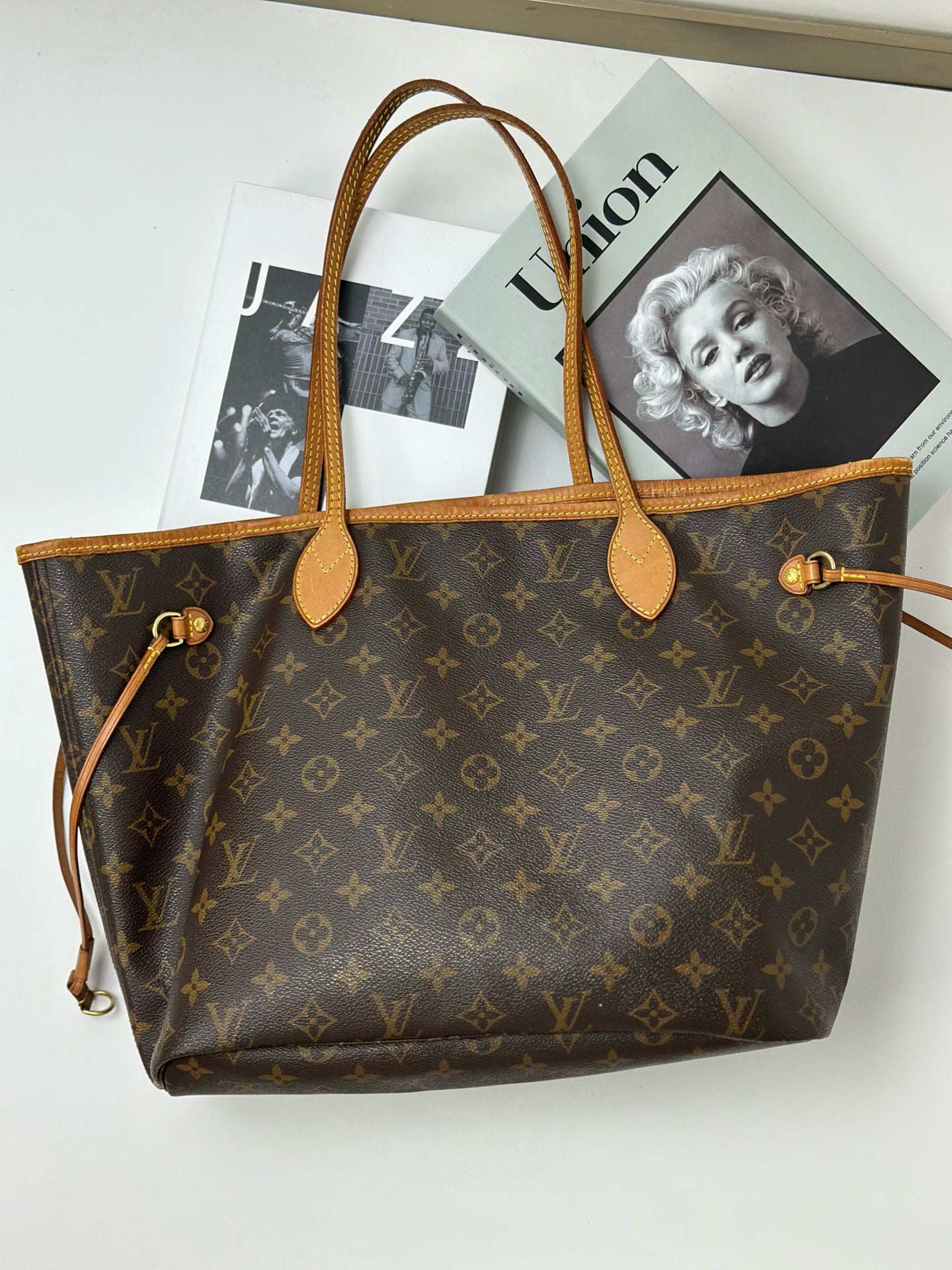 Louis Vuitton - Neverfull - Synthetic - Brown - (medium)