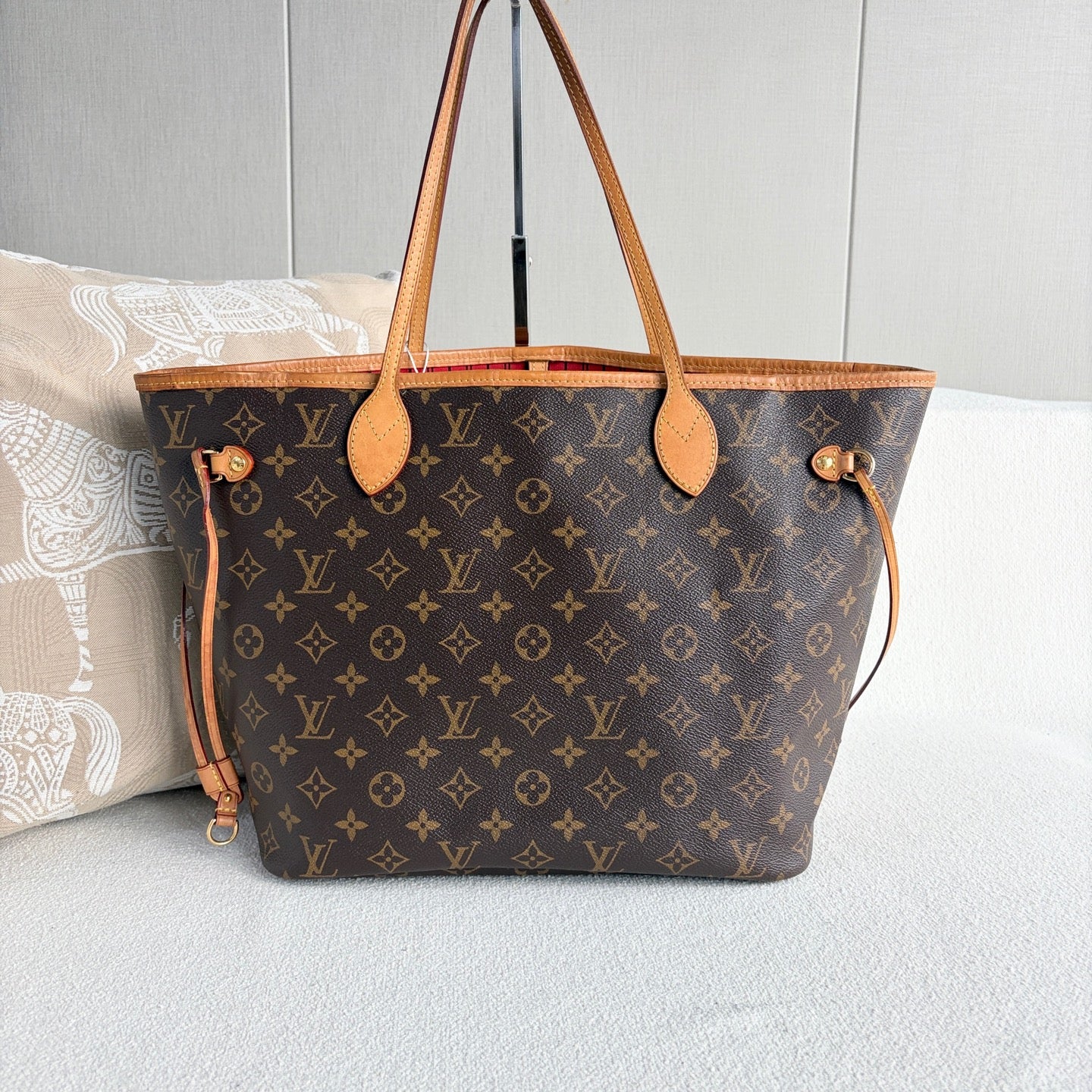 Louis Vuitton - Neverfull - Synthetic - Brown - (Medium)