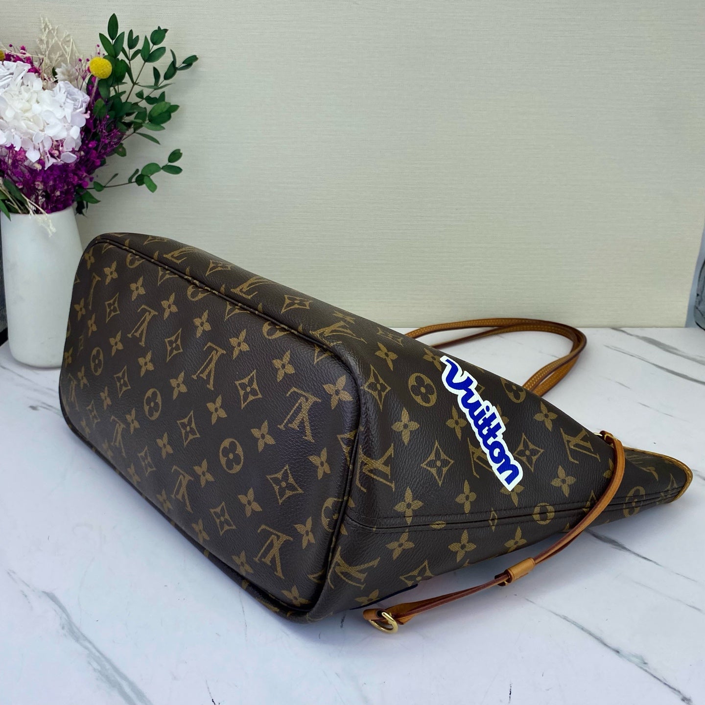 Louis Vuitton - Neverfull - Synthetic - Brown - (medium)