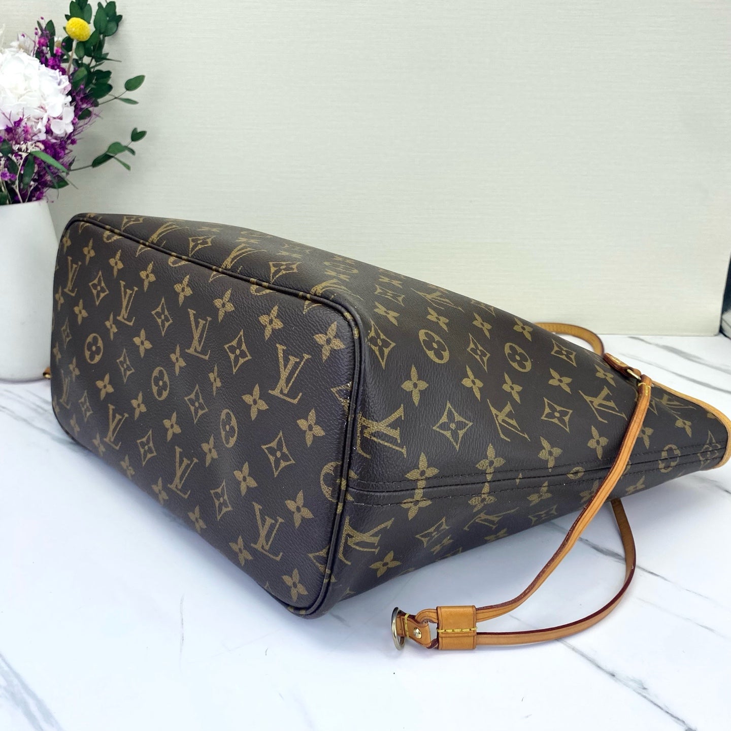 Louis Vuitton - Neverfull - Synthetic - Brown - (medium)