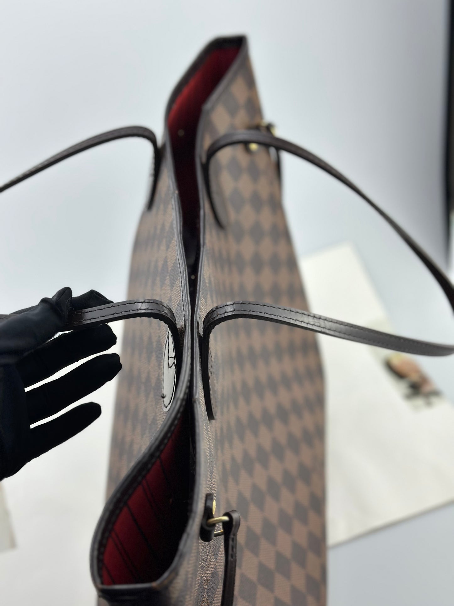 Louis Vuitton - Neverfull - Synthetic - Brown - (medium)
