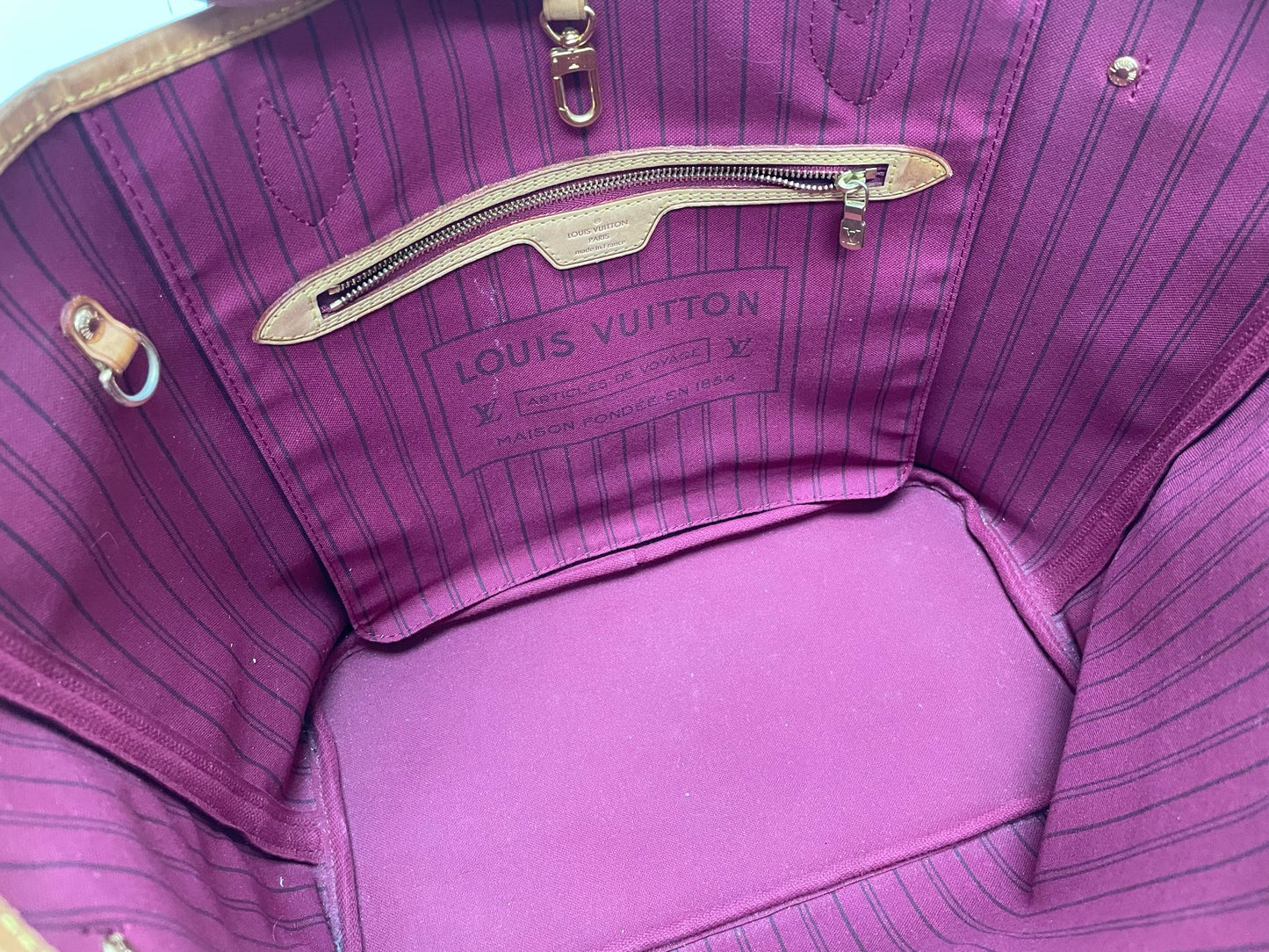 Louis Vuitton - Neverfull - Synthetic - Brown - (medium)