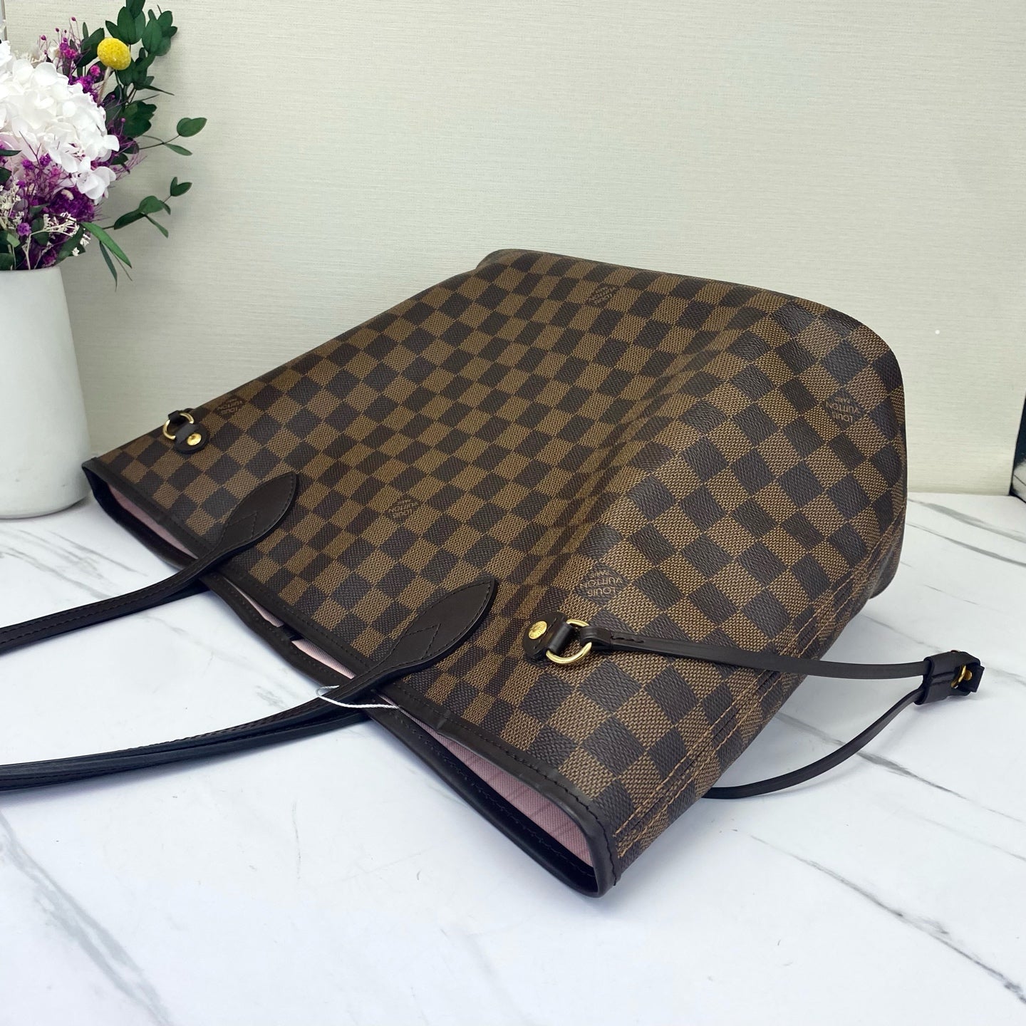Louis Vuitton - Neverfull - Synthetic - Brown - (medium)