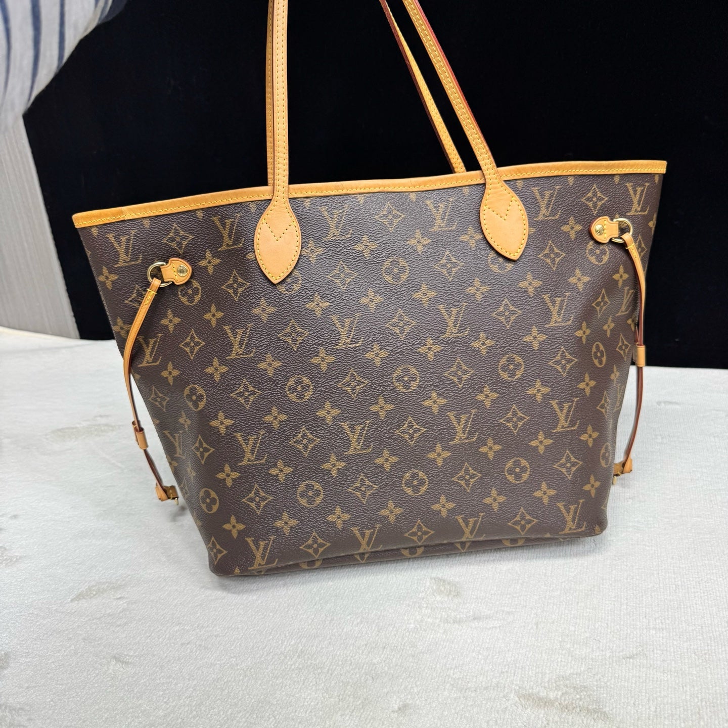 Louis Vuitton - Neverfull - Synthetic - Brown - (Medium)