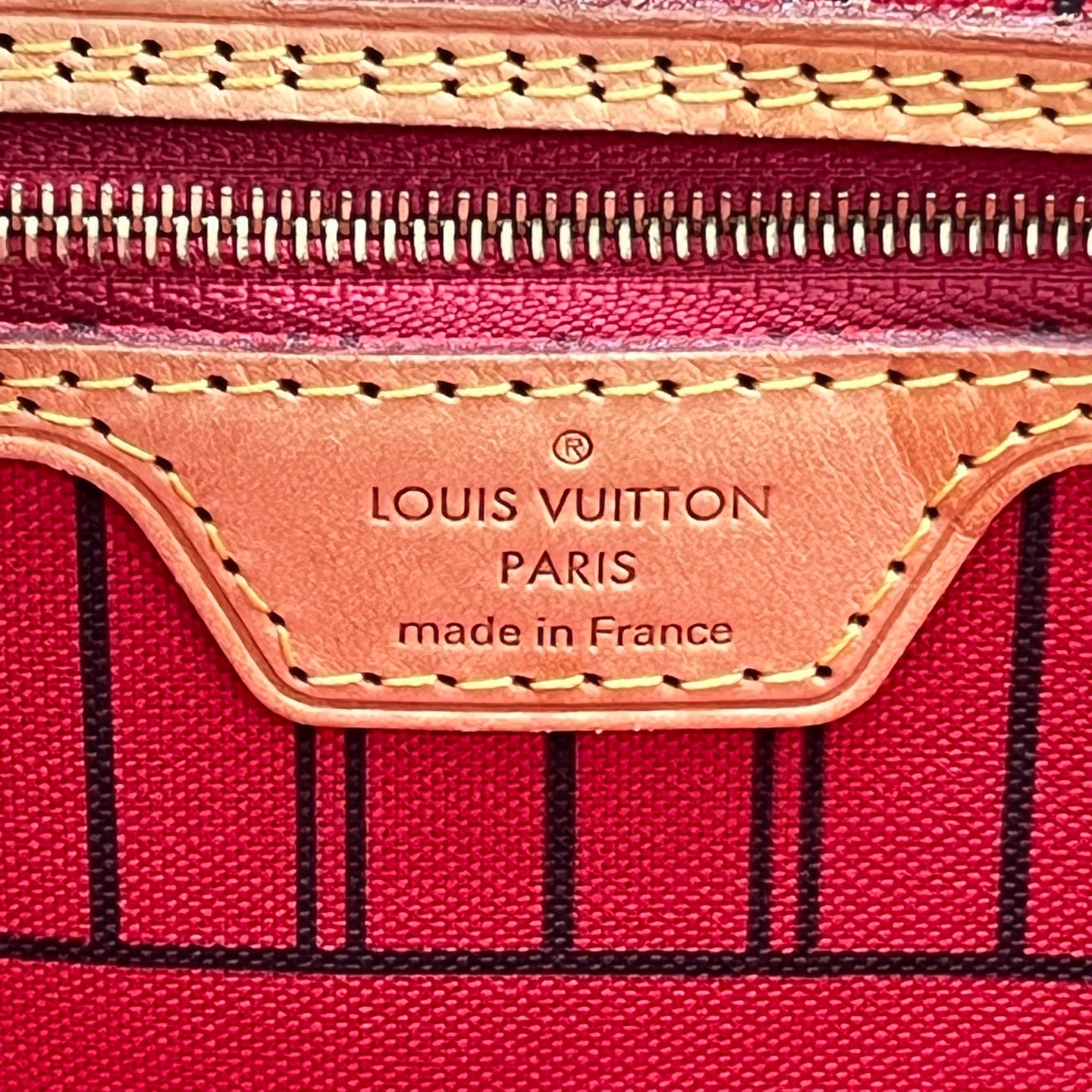 Louis Vuitton - Neverfull - Synthetic - Brown - (Medium)