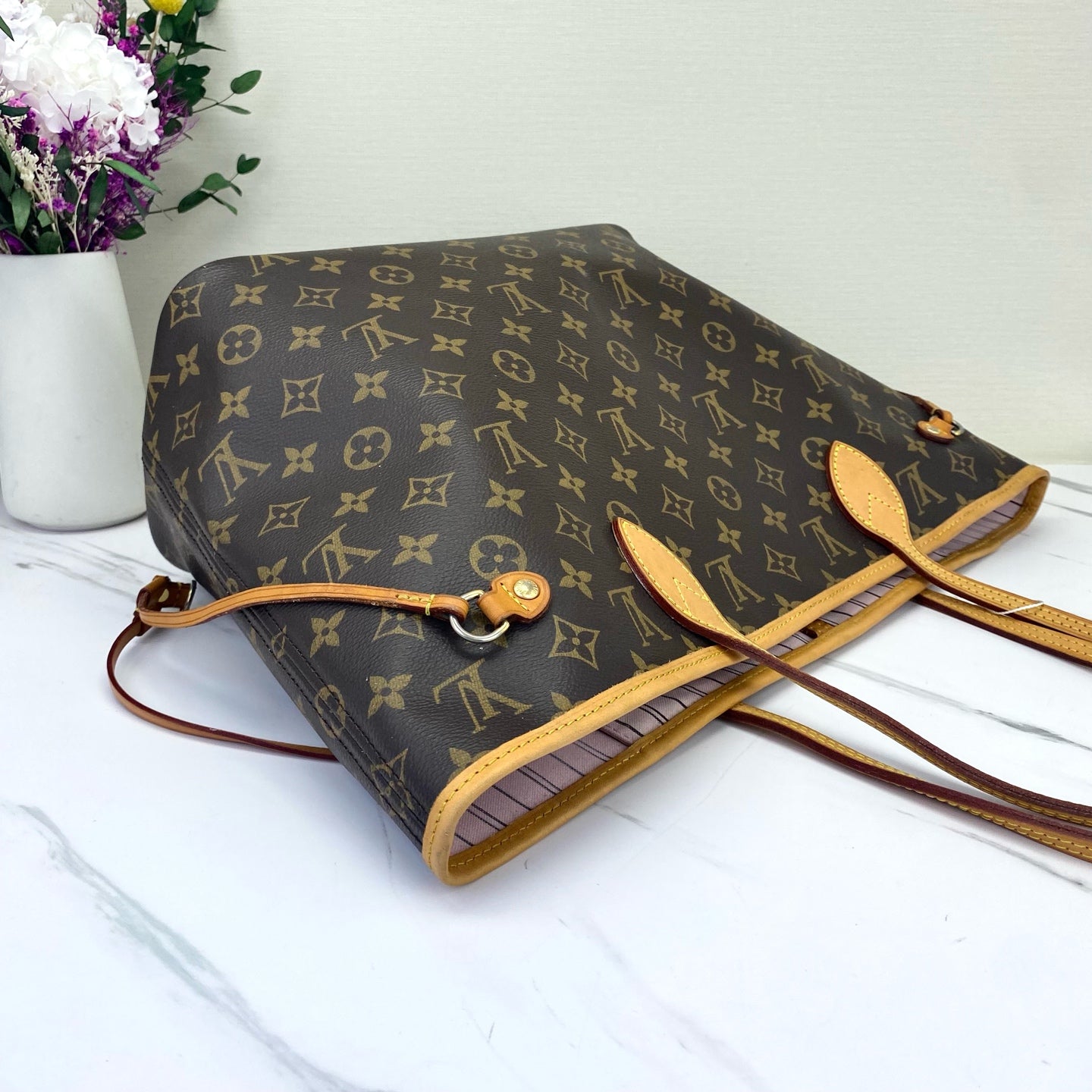 Louis Vuitton - Neverfull - Synthetic - Brown - (medium)