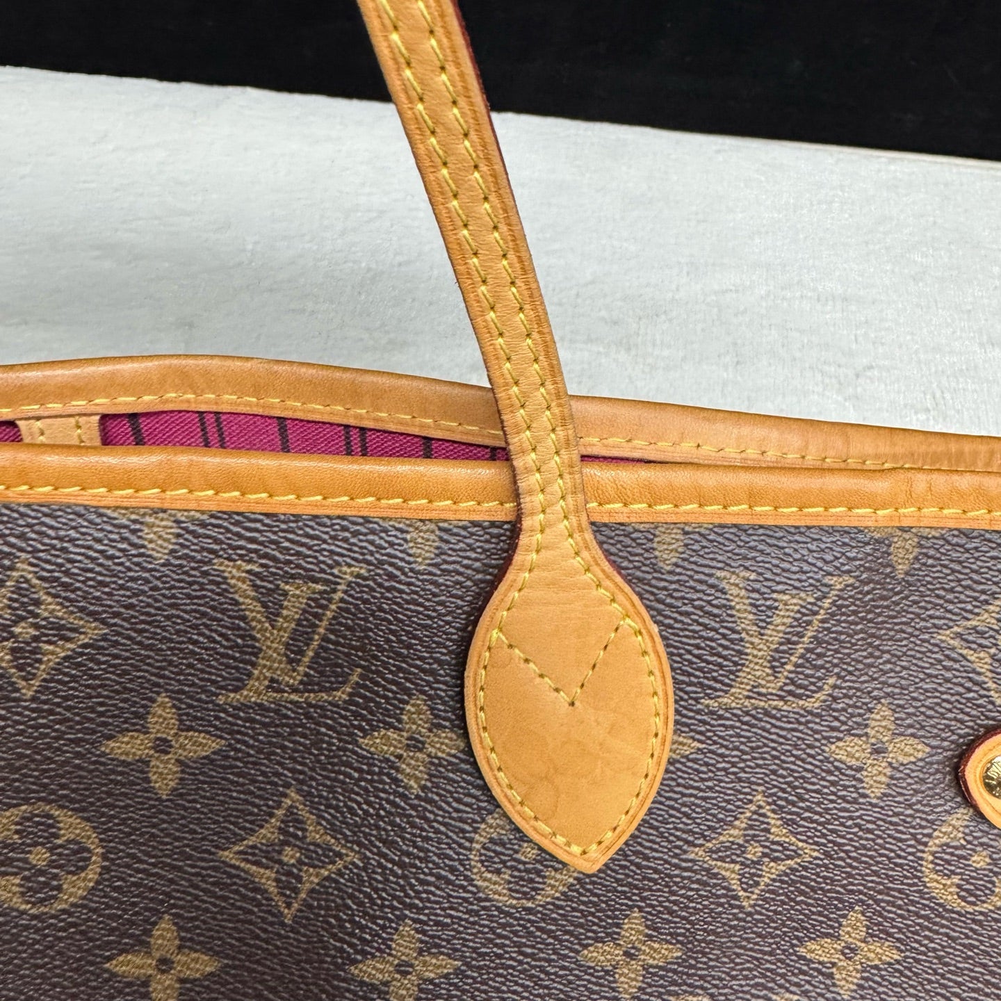 Louis Vuitton - Neverfull - Synthetic - Brown - (medium)