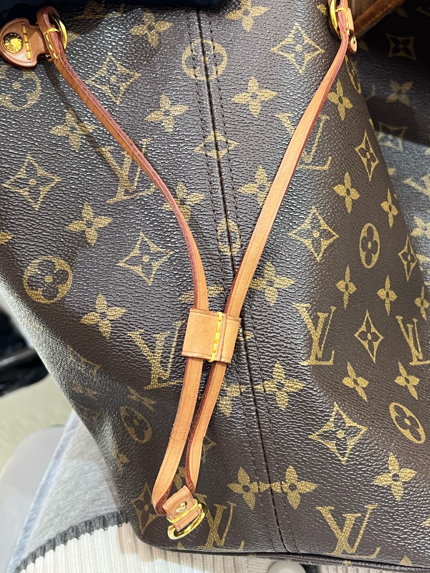 Louis Vuitton - Neverfull - Synthetic - Brown - (Medium)