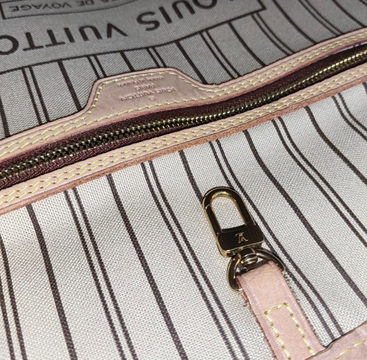 Louis Vuitton - Neverfull - Synthetic - Brown - (medium)