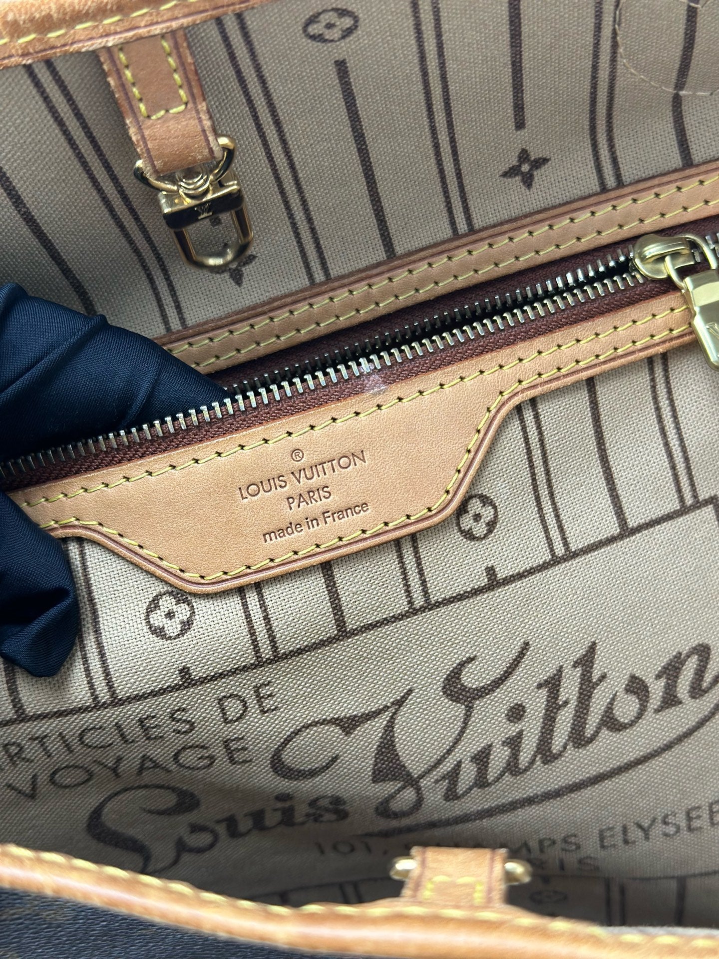 Louis Vuitton - Neverfull - Synthetic - Brown - (medium)