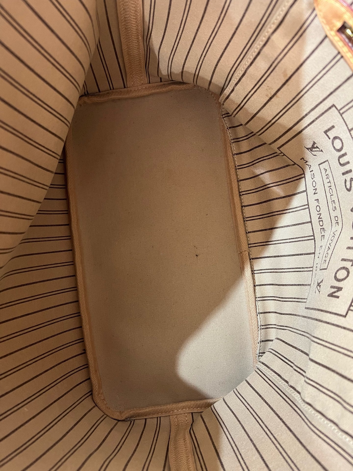 Louis Vuitton - Neverfull - Synthetic - Brown - (Medium)