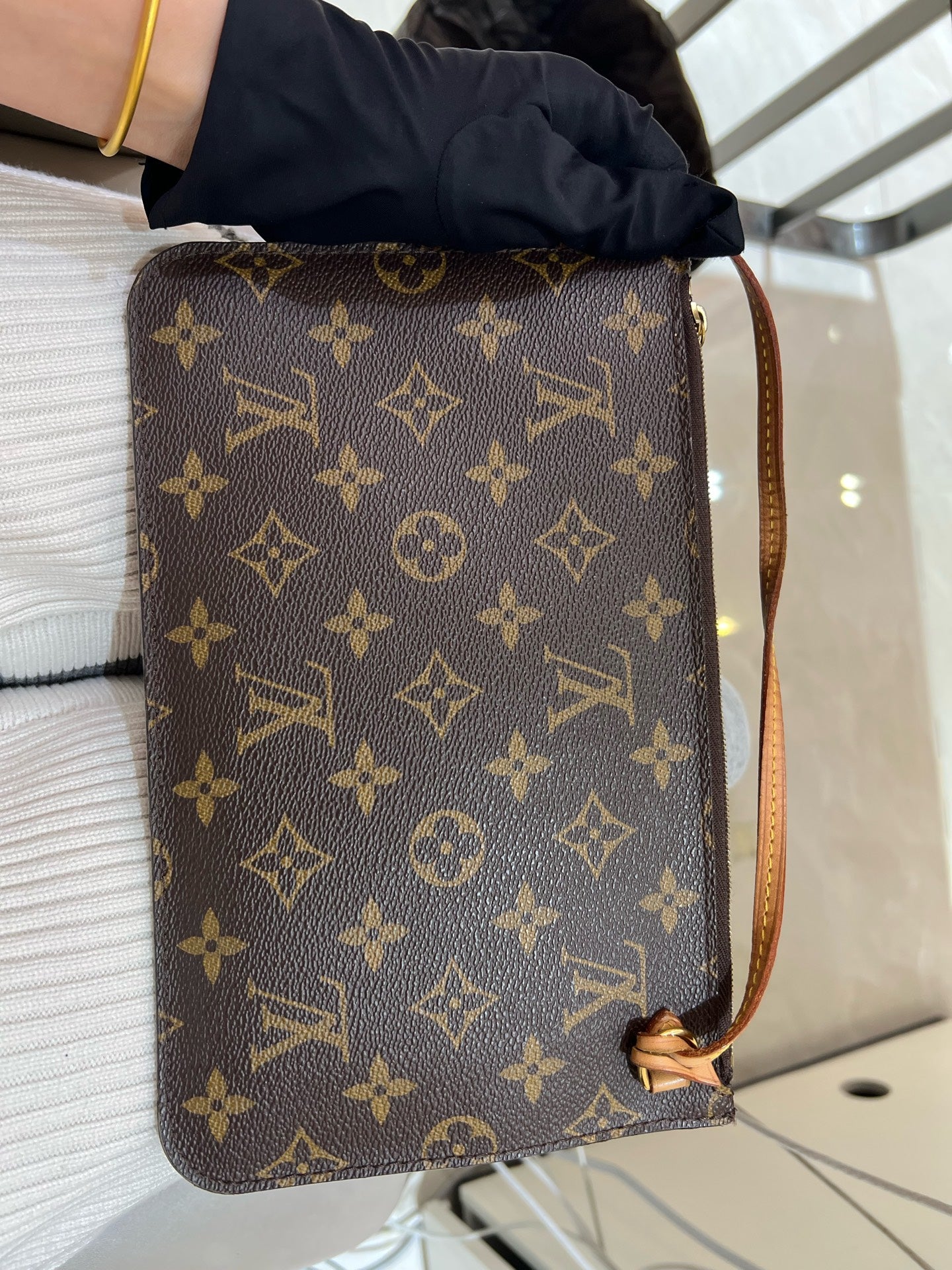 Louis Vuitton - Neverfull - Synthetic - Brown - (Medium)