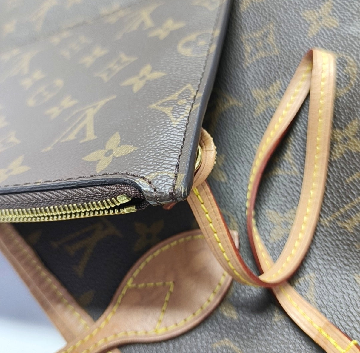 Louis Vuitton - Neverfull - Synthetic - Brown - (medium)
