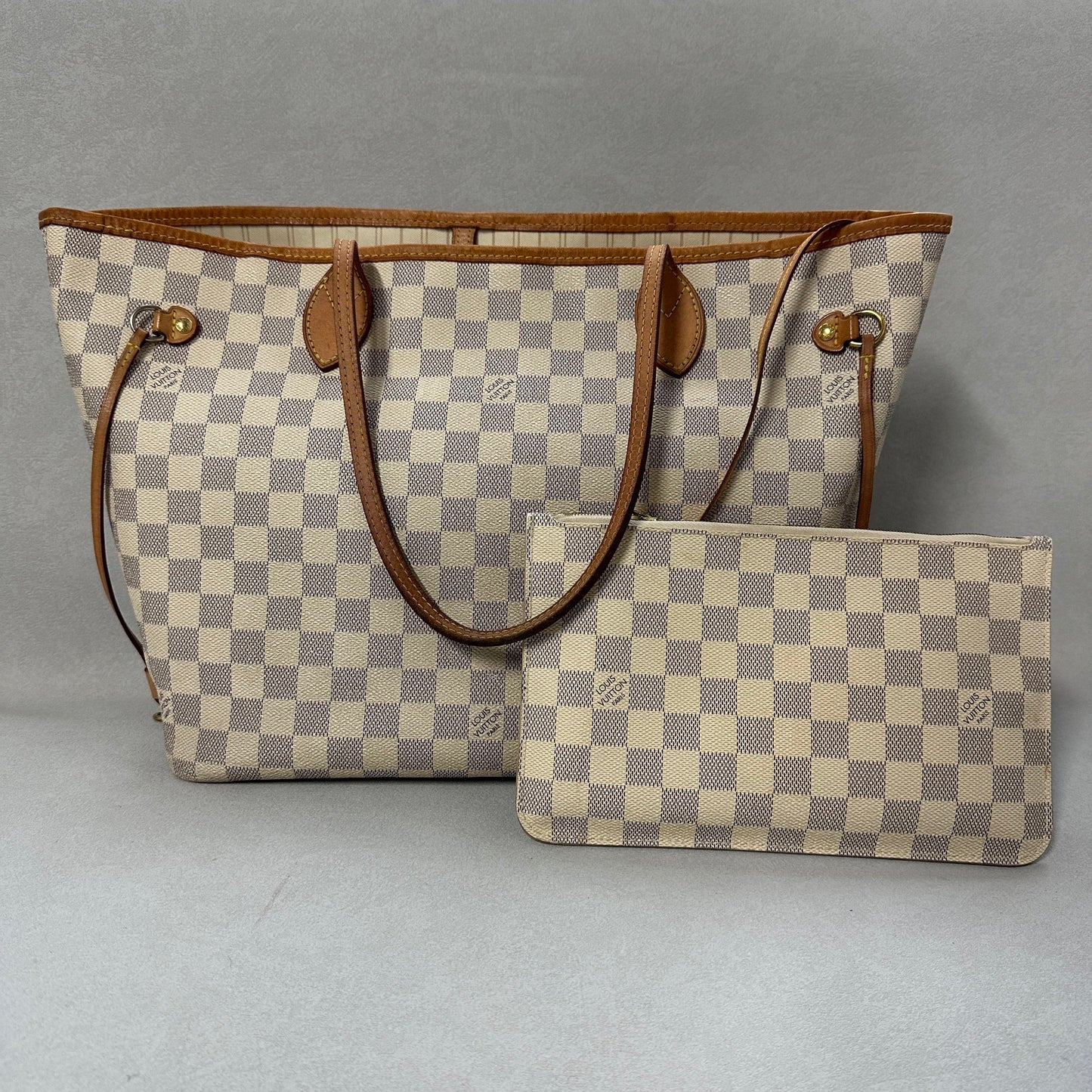 Louis Vuitton - Neverfull - Synthetic - White - (medium)