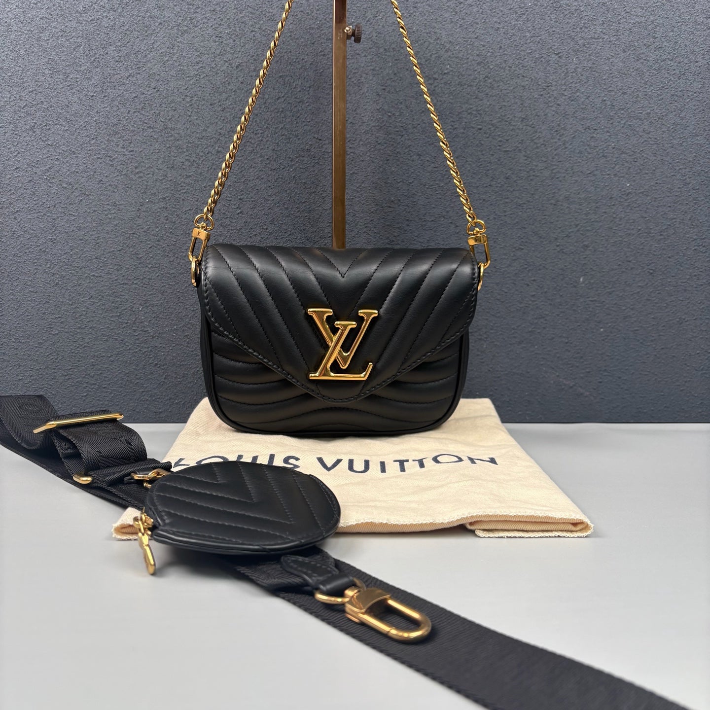 Louis Vuitton - New Wave 3-in-1 - Leather - Black - (mini)