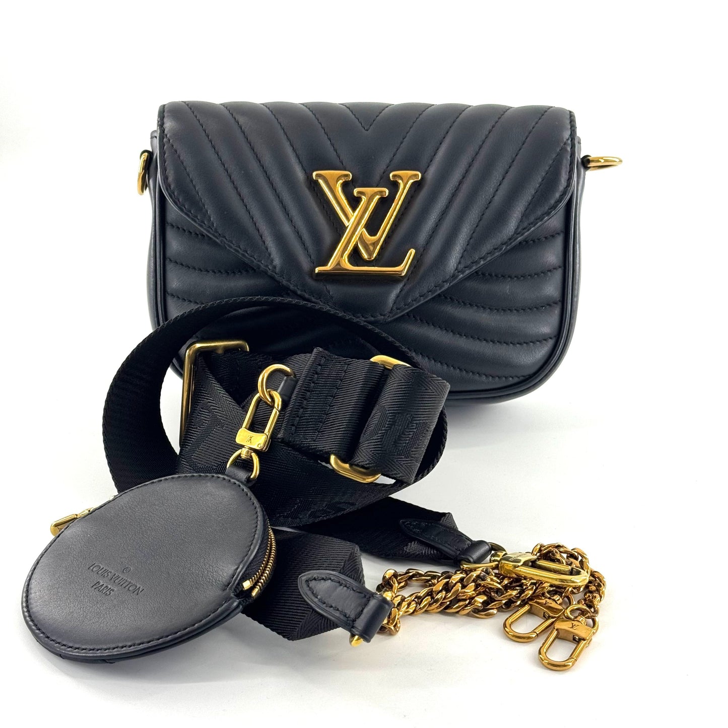 Louis Vuitton New Wave Leather Black - view 9