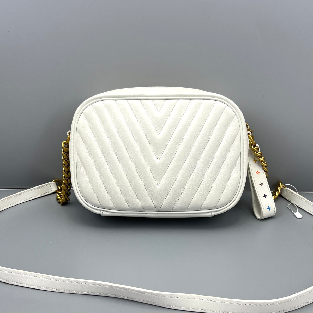 Louis Vuitton - New Wave Camera Bag - Leather - White - (mini)