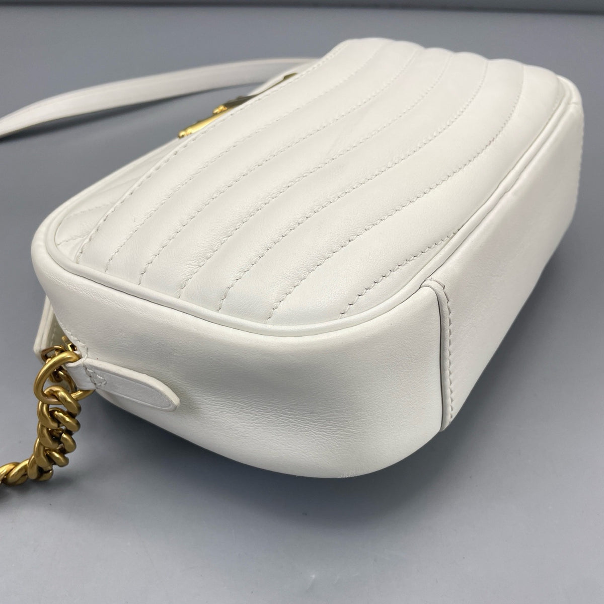 Louis Vuitton - New Wave Camera Bag - Leather - White - (mini)