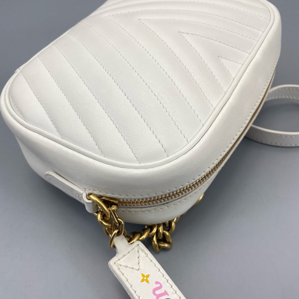 Louis Vuitton - New Wave Camera Bag - Leather - White - (mini)