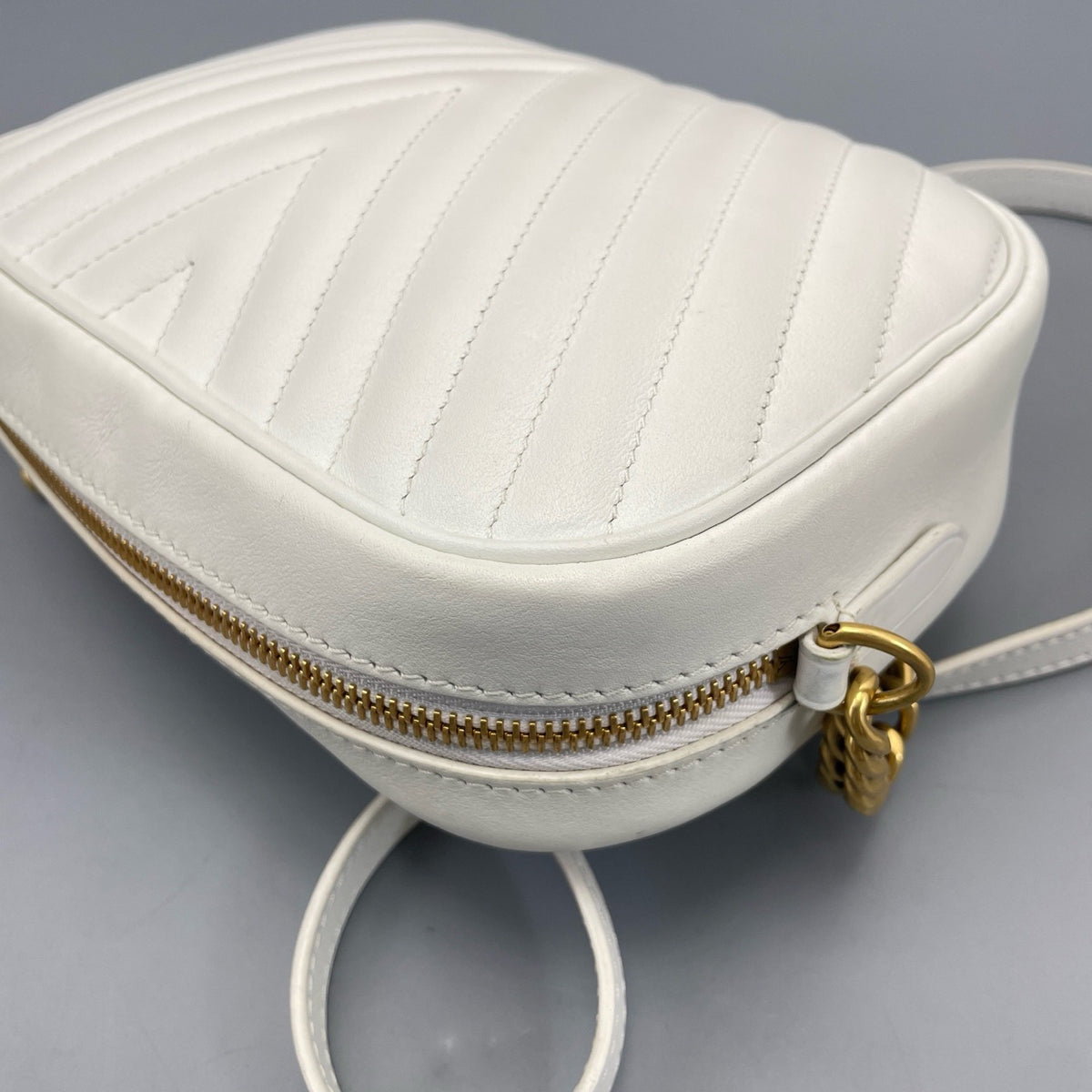 Louis Vuitton - New Wave Camera Bag - Leather - White - (mini)