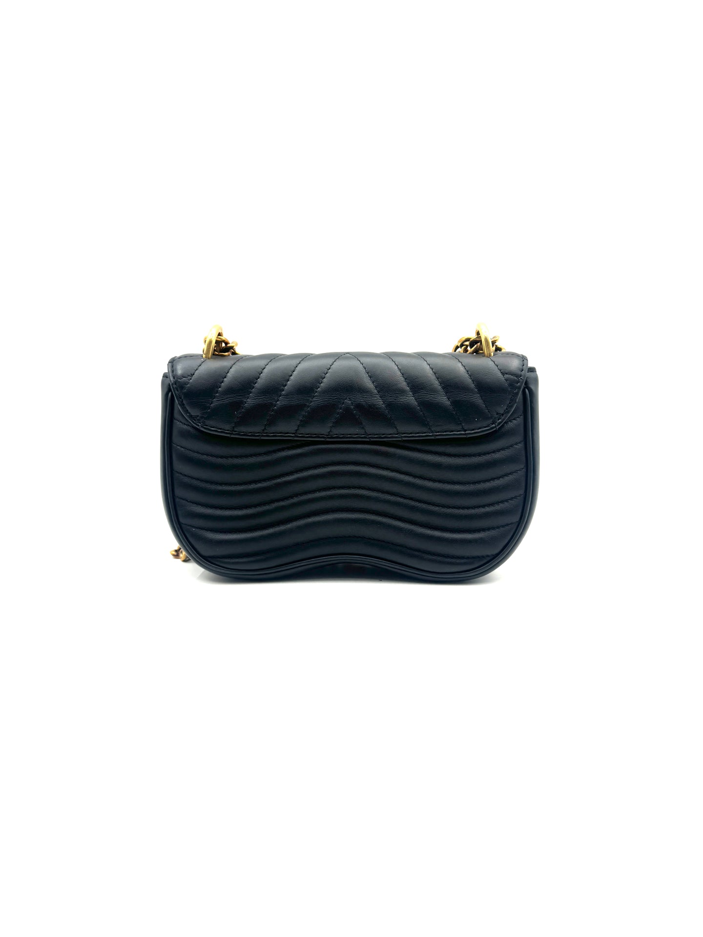 Louis Vuitton - New Wave Chain Bag - Cowhide leather - Black - (Mini)