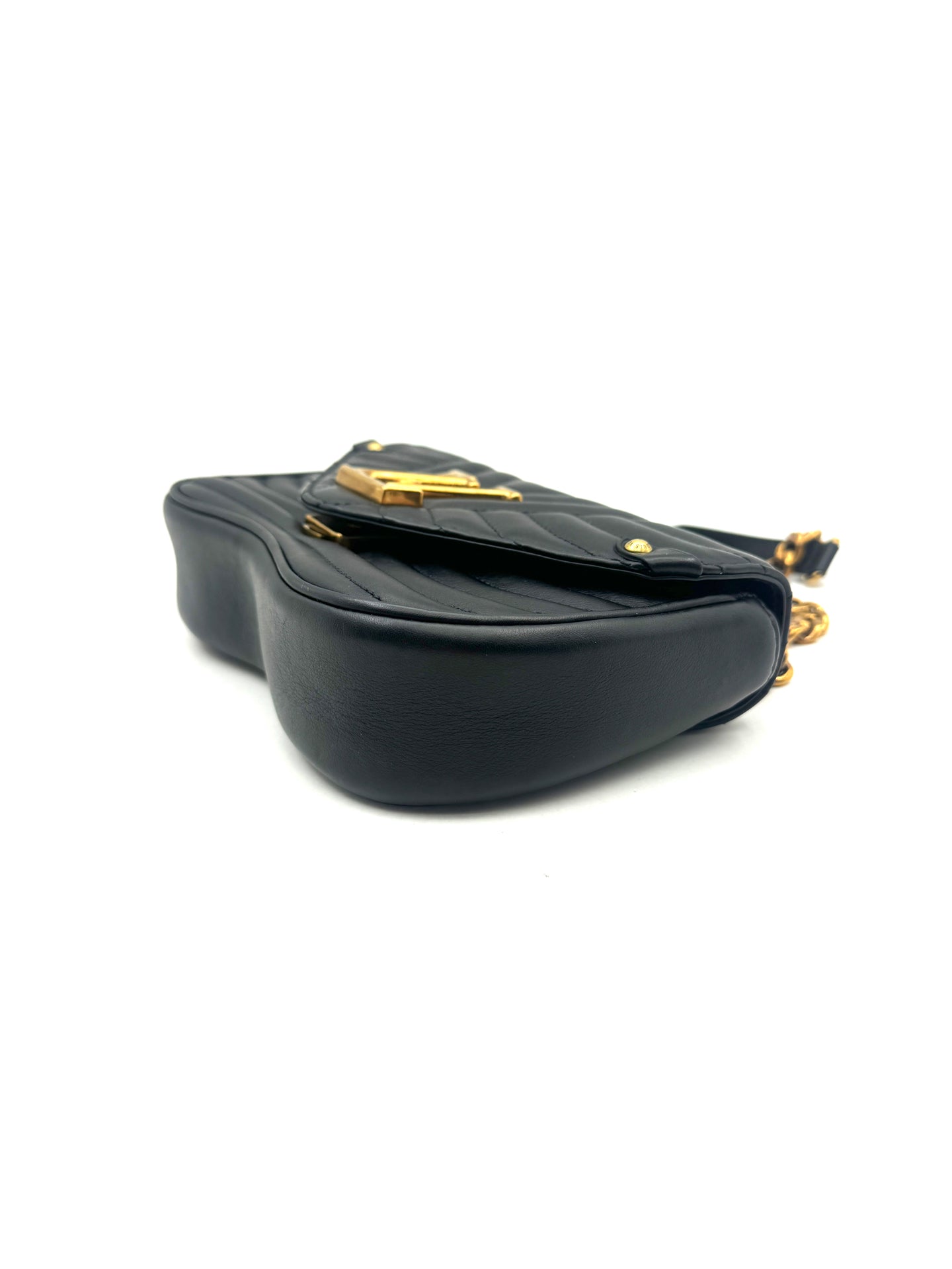 Louis Vuitton - New Wave Chain Bag - Cowhide leather - Black - (Small)