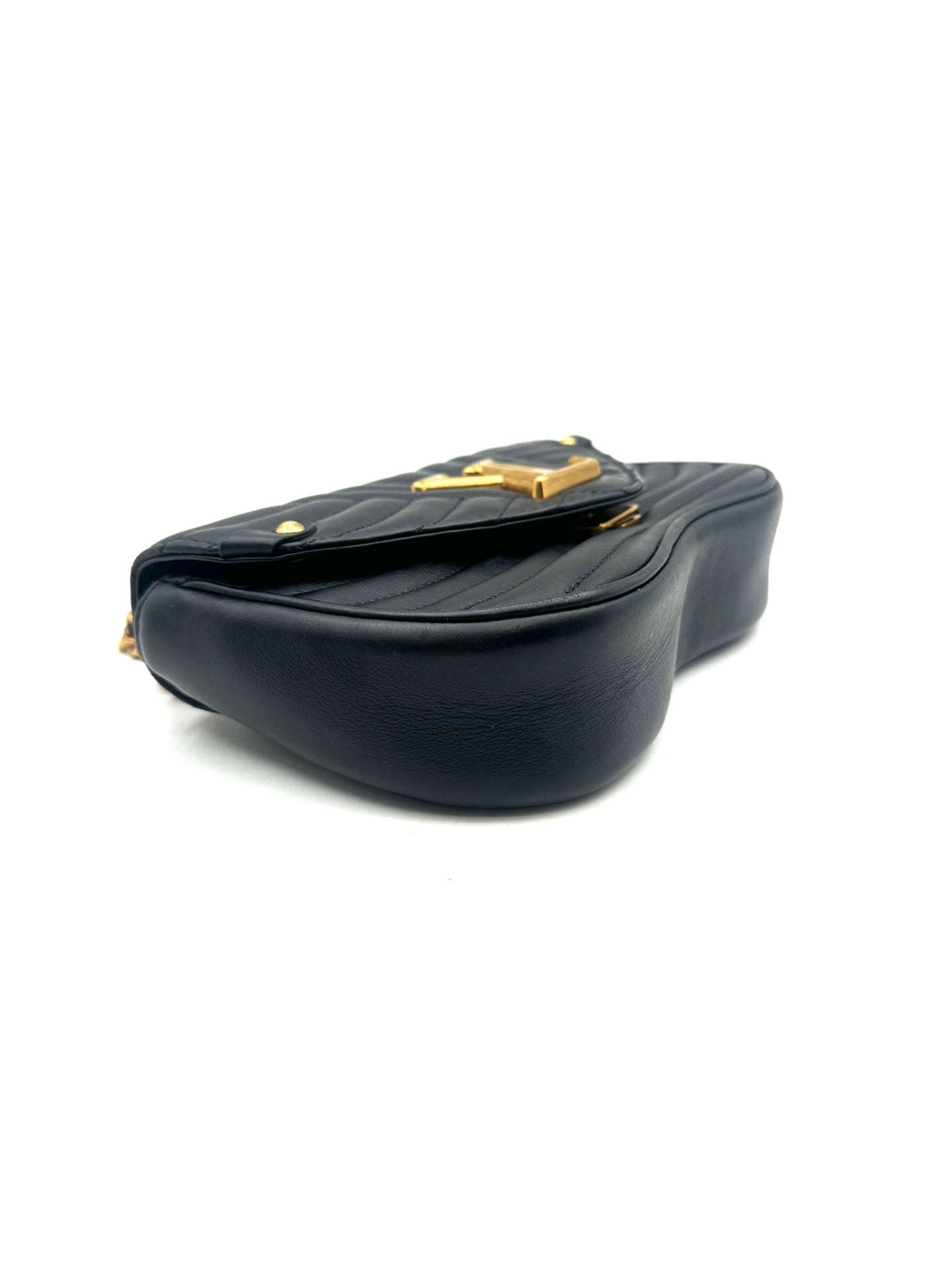 Louis Vuitton - New Wave Chain Bag - Cowhide leather - Black - (Small)