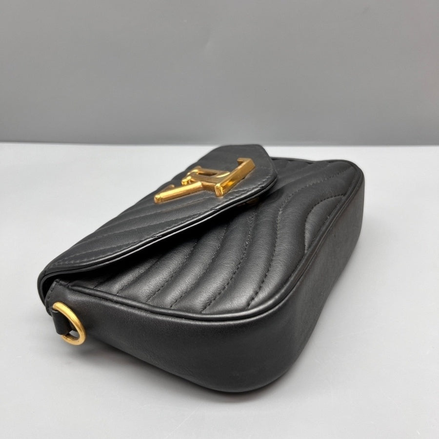 Louis Vuitton - New Wave Chain Bag - Leather - Black - (mini)