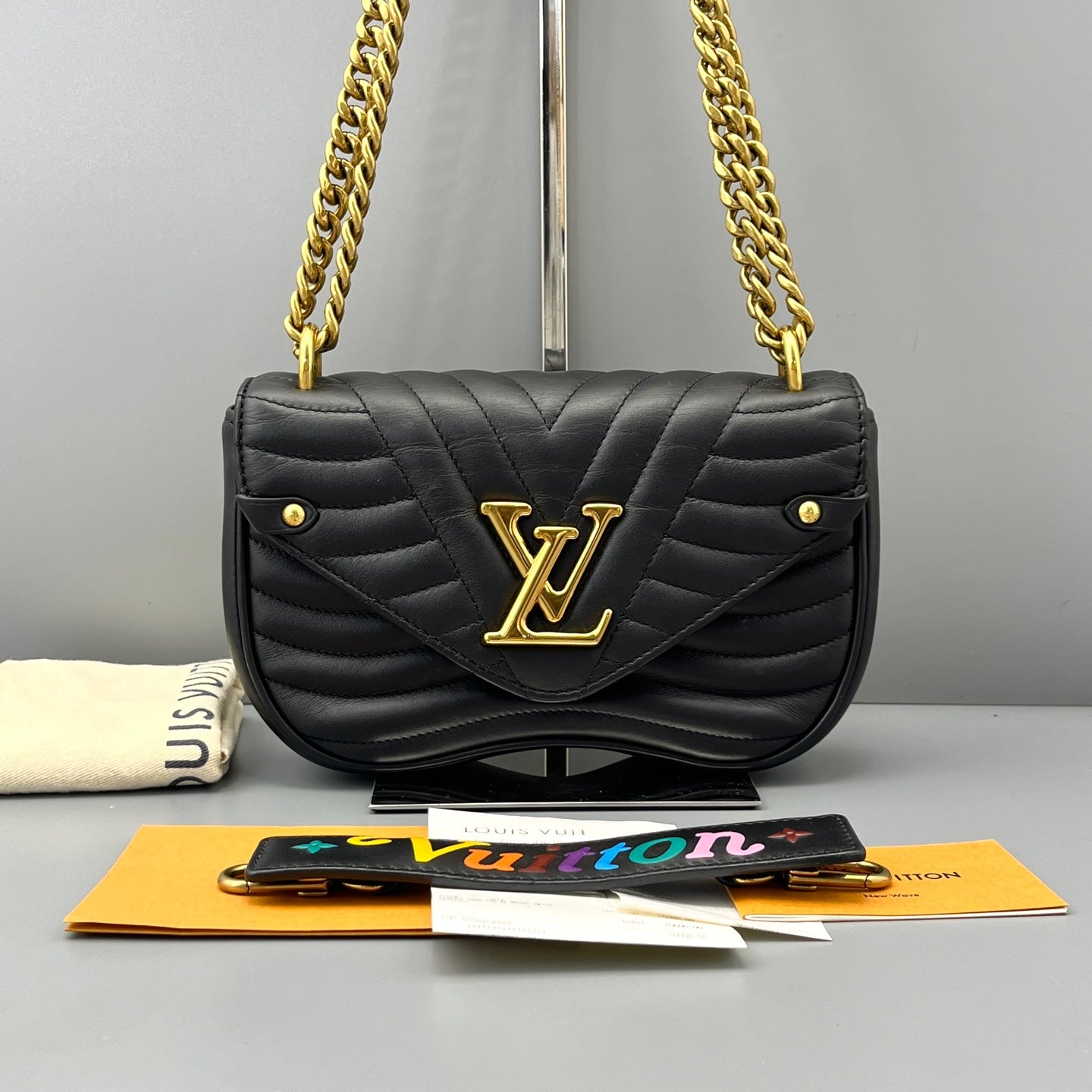 Louis Vuitton - New Wave - Leather - Black - (mini)