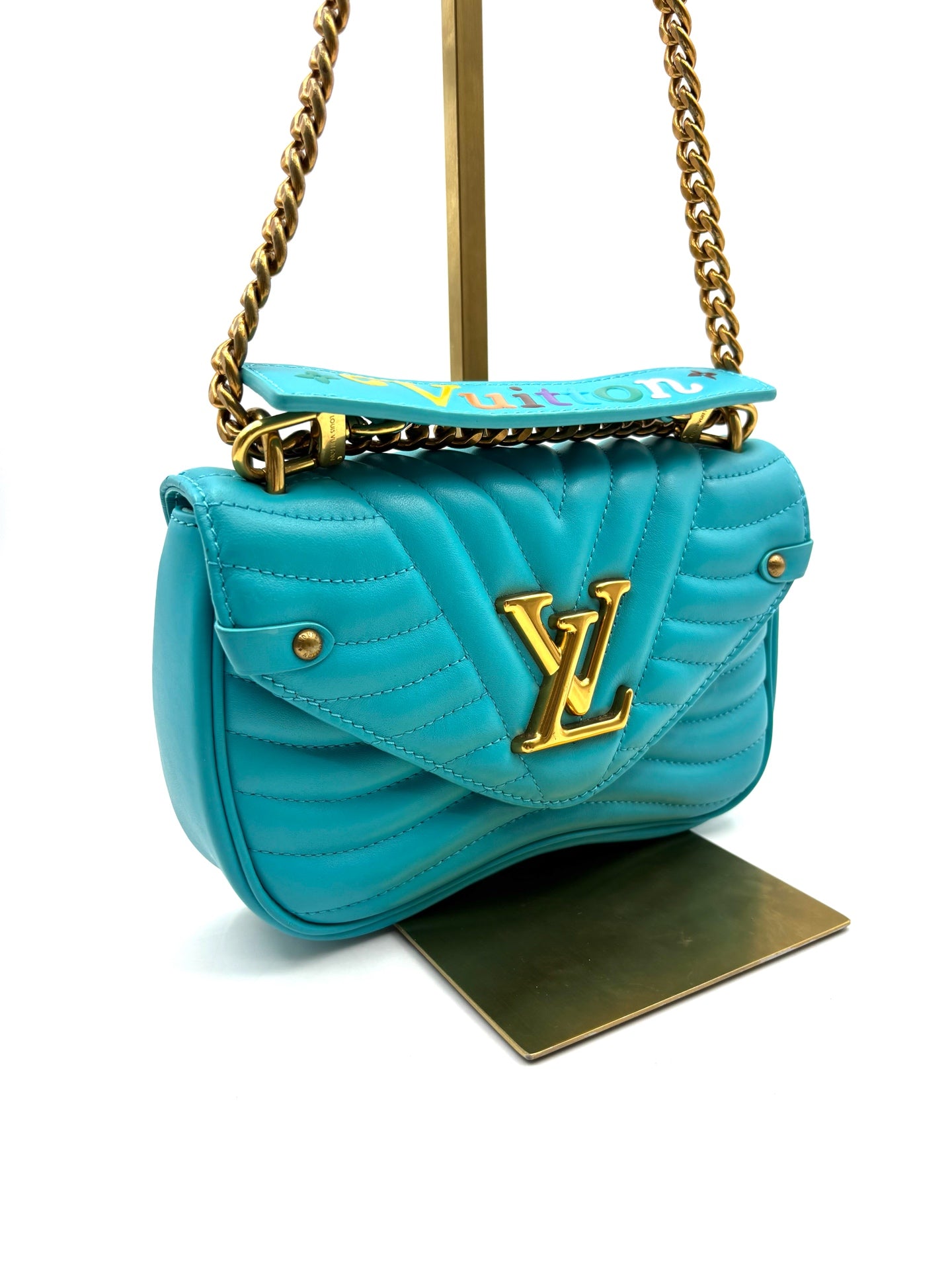 Louis Vuitton - New Wave - Leather - Blue - (small)