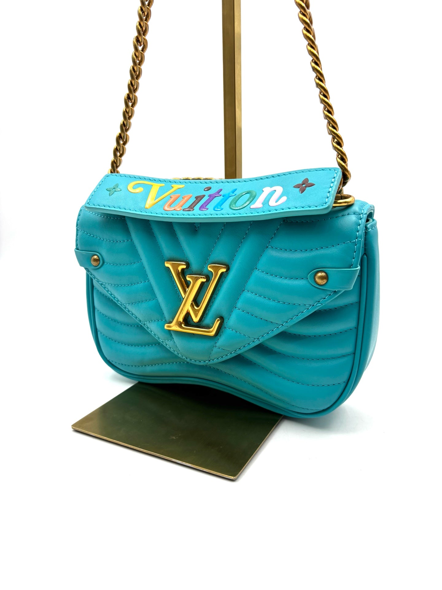 Louis Vuitton - New Wave - Leather - Blue - (small)
