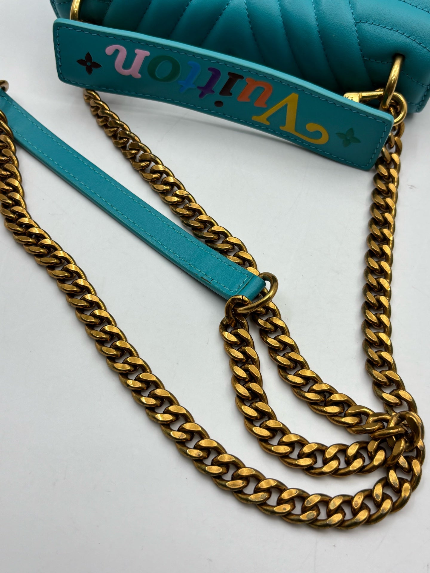 Louis Vuitton - New Wave - Leather - Blue - (small)