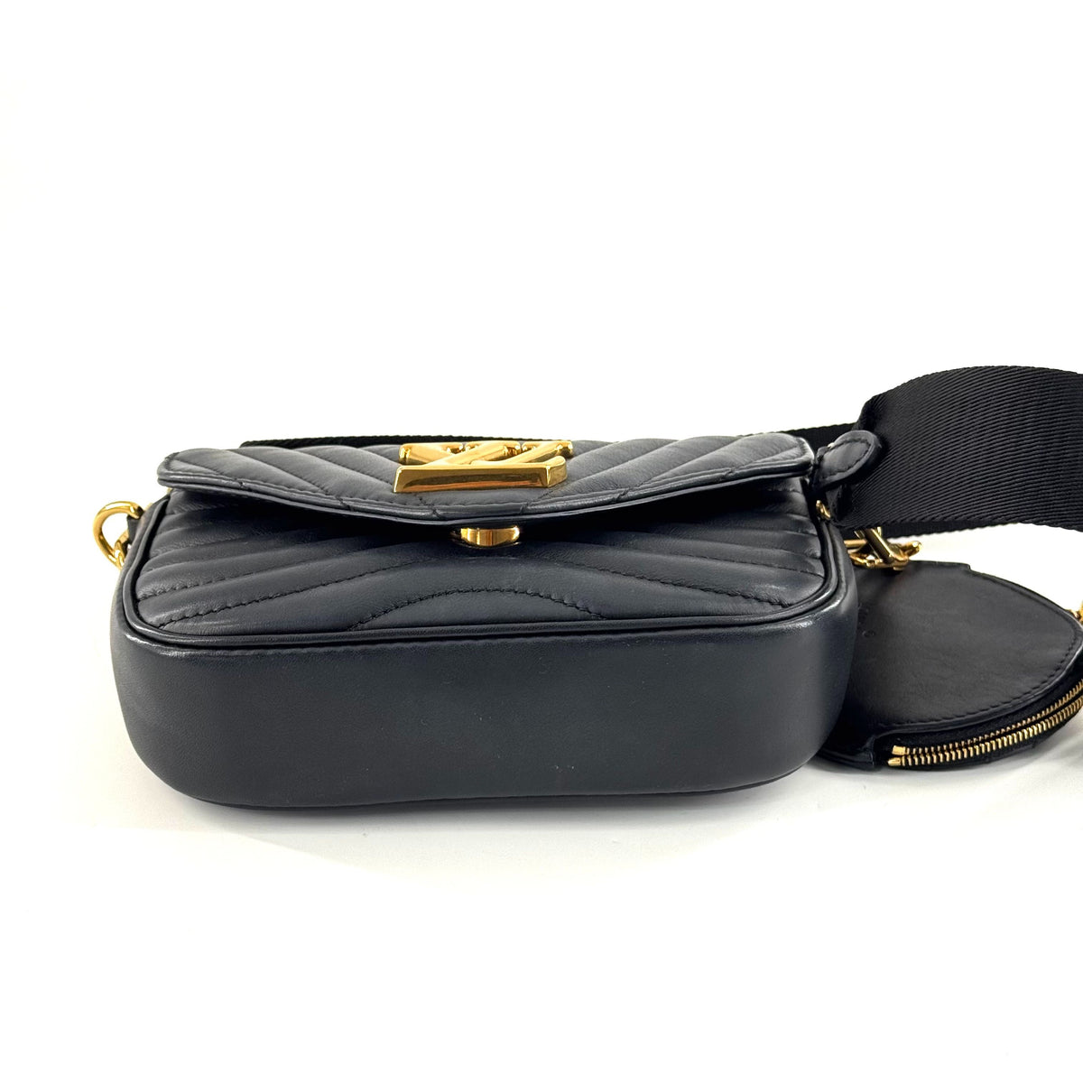 Louis Vuitton - New Wave Multi-Pochette - Leather - Black - (mini)