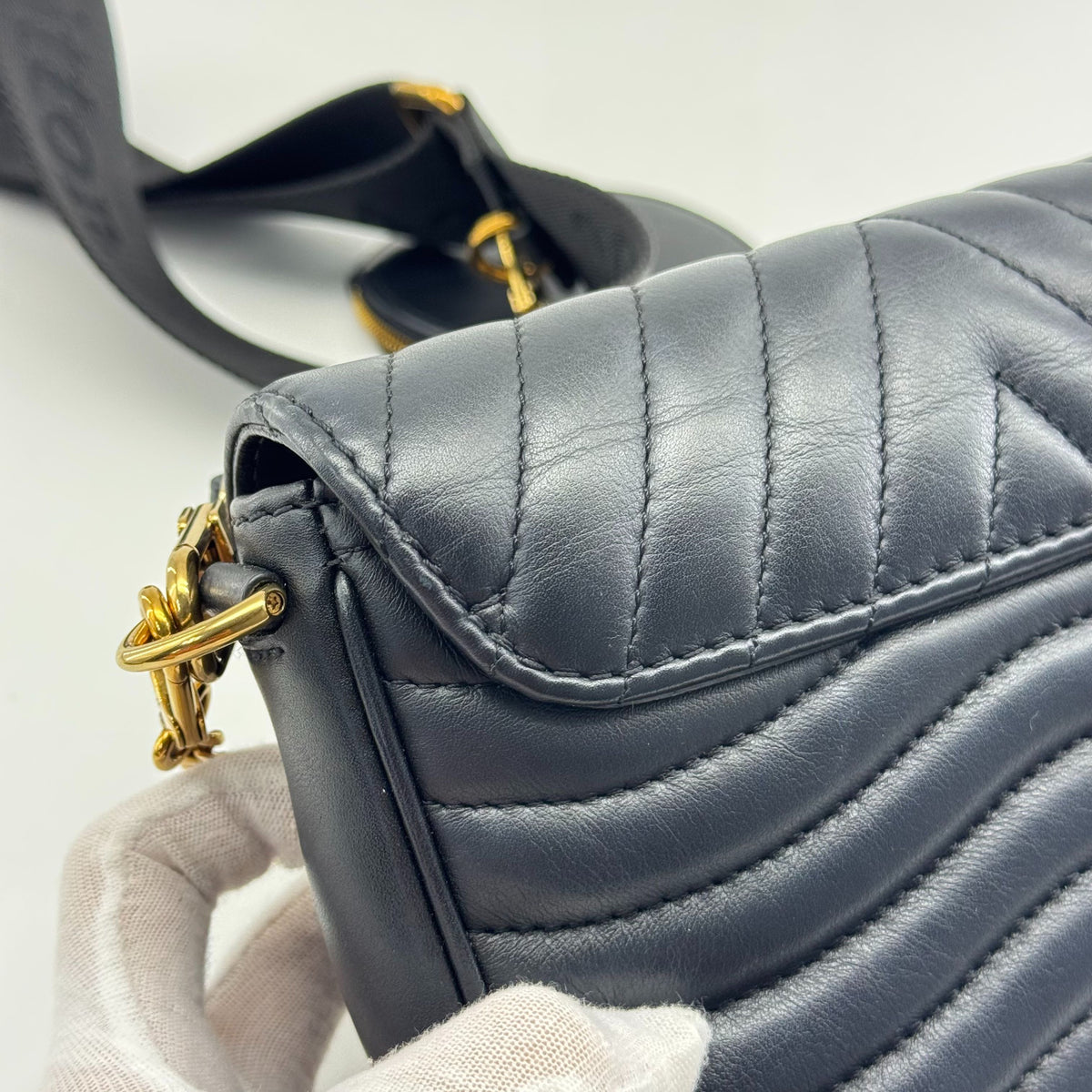 Louis Vuitton - New Wave Multi-Pochette - Leather - Black - (mini)