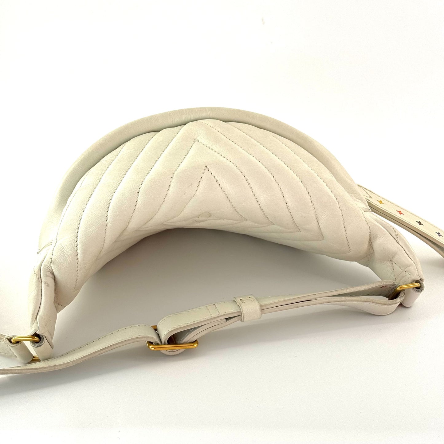 Louis Vuitton - New Wave Quilted Belt Bag - Leather - White - (Mini)