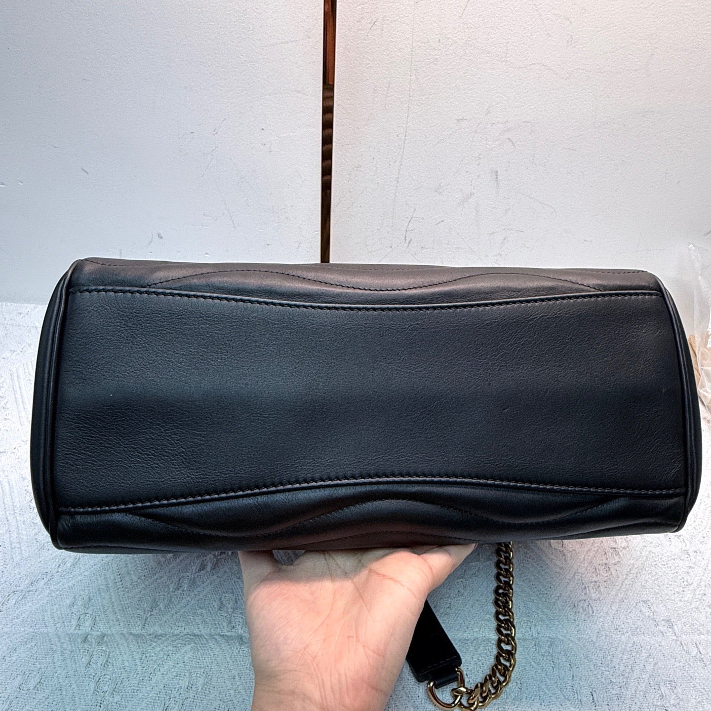 Louis Vuitton - New Wave Tote - Leather - Black with Gold-Tone Hardware - (medium)