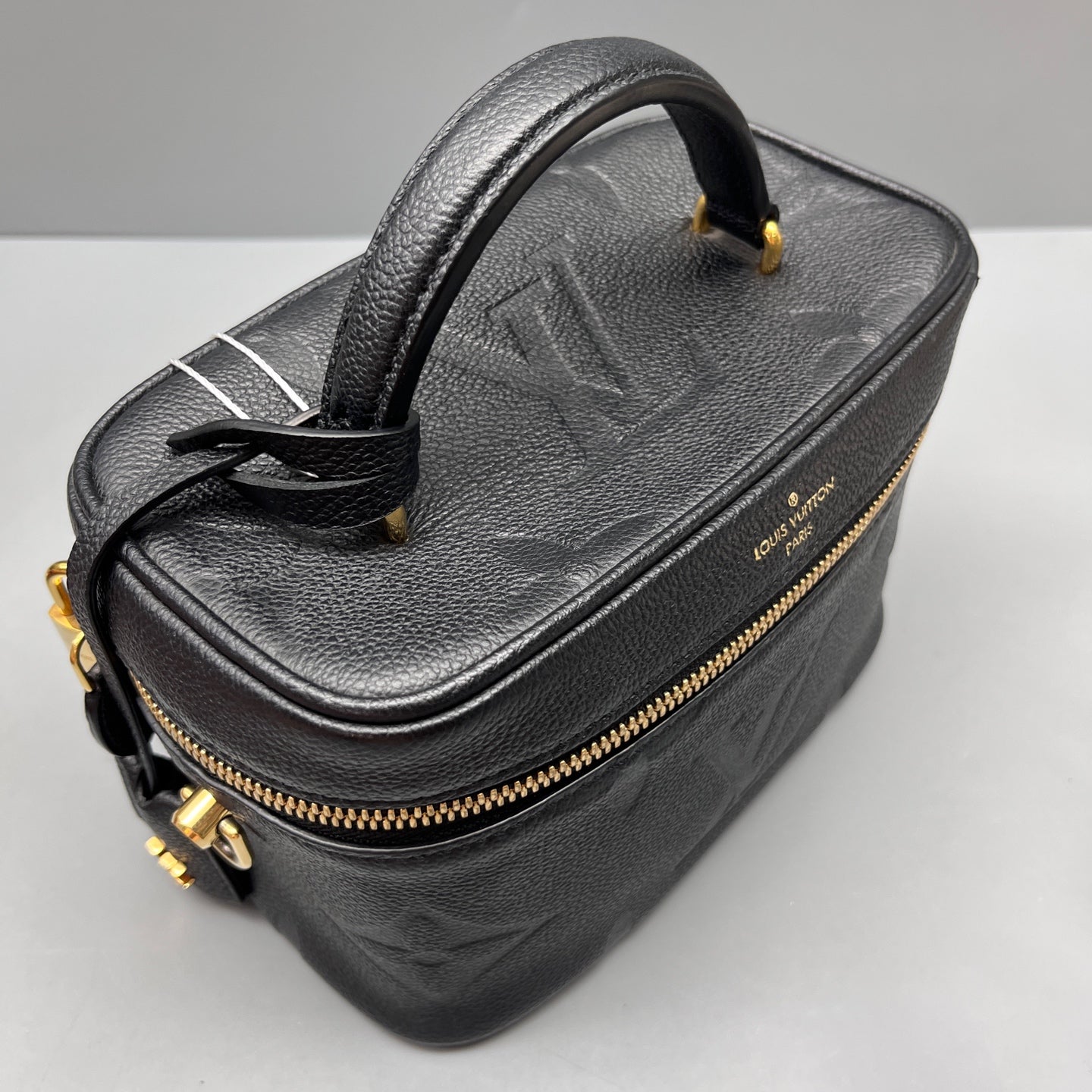 Louis Vuitton - Nice Mini Vanity Bag - Grained leather - Black - (Small)