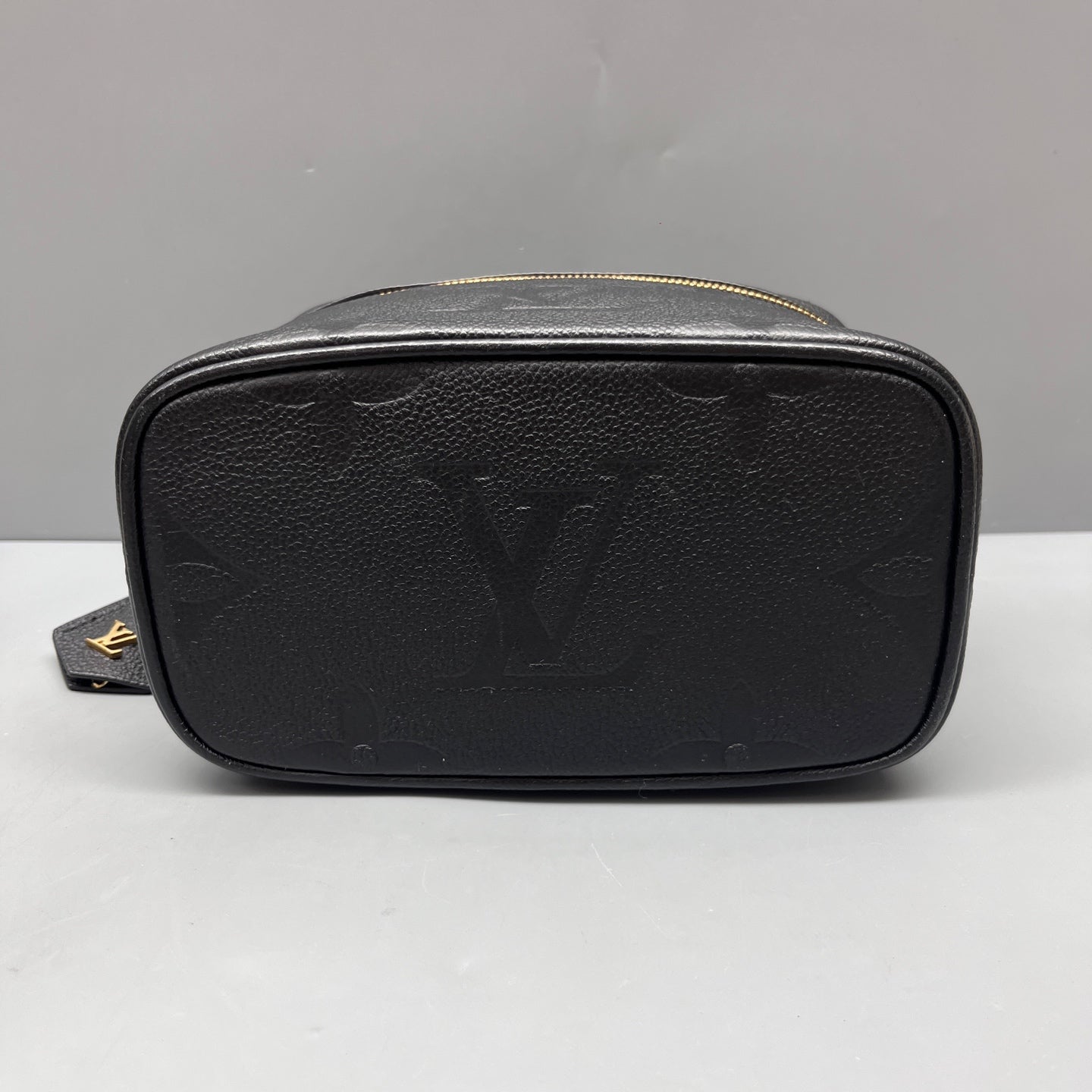 Louis Vuitton - Nice Mini Vanity Bag - Grained leather - Black - (Small)