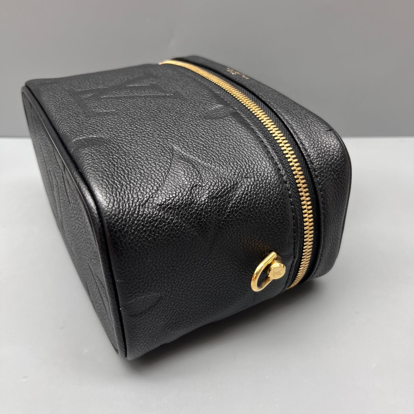 Louis Vuitton - Nice Mini Vanity Bag - Grained leather - Black - (Small)